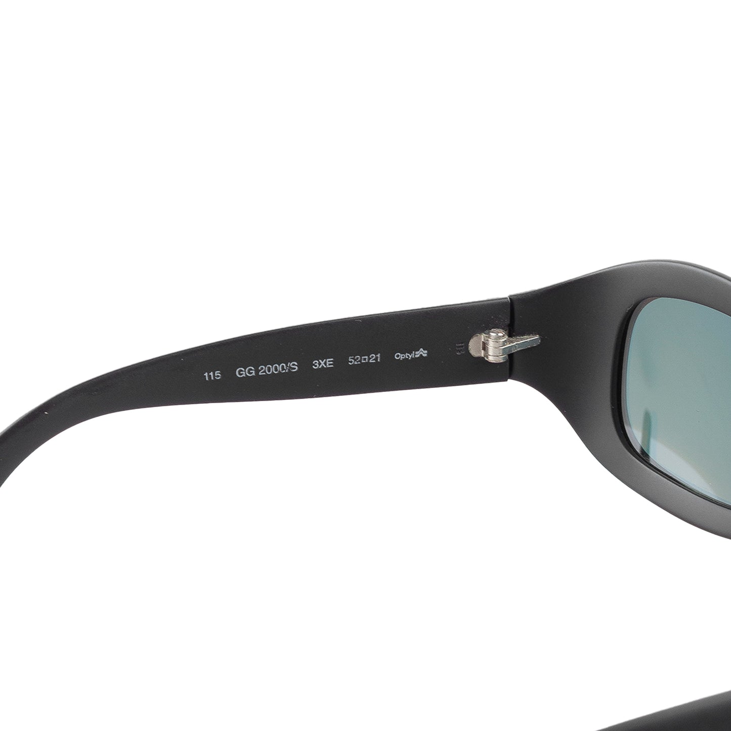 Test - Gucci GG 2000/S 3XE Vintage Black Matte Polarized Sunglasses