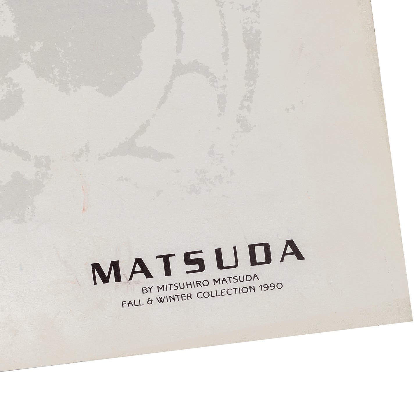 Mitsuhiro Matsuda FW 1990 Women's Lookbook By CLAUS WICKRATH