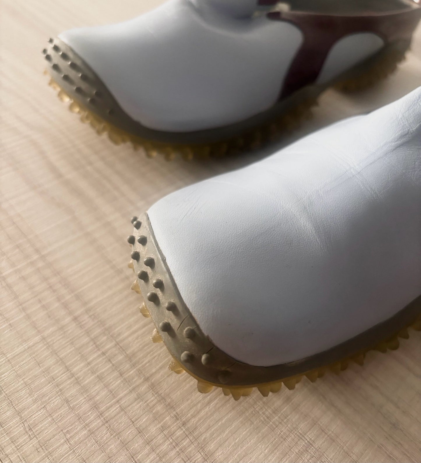 MIU MIU Bubble Soles Leather Mules