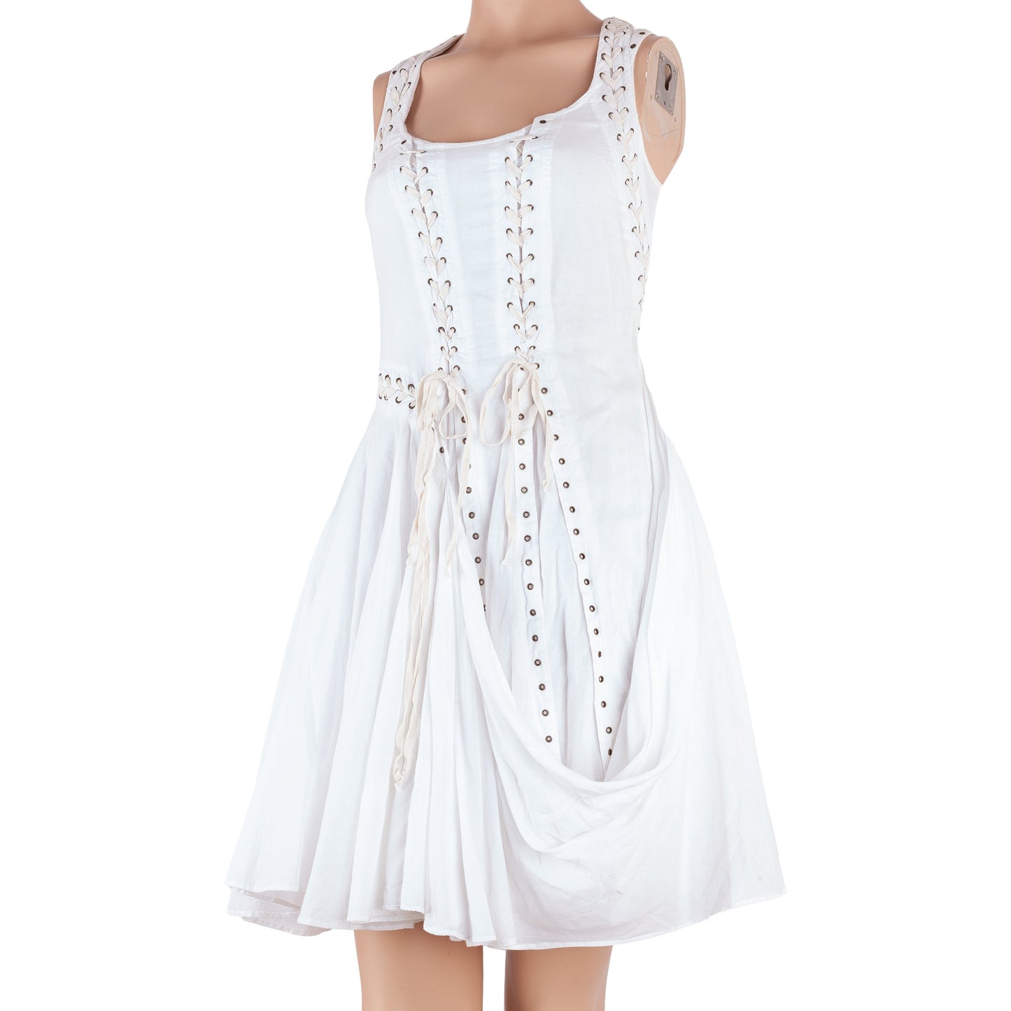 All Saints Spitalfields “Aemilla” Corset Laced Grommet Dress