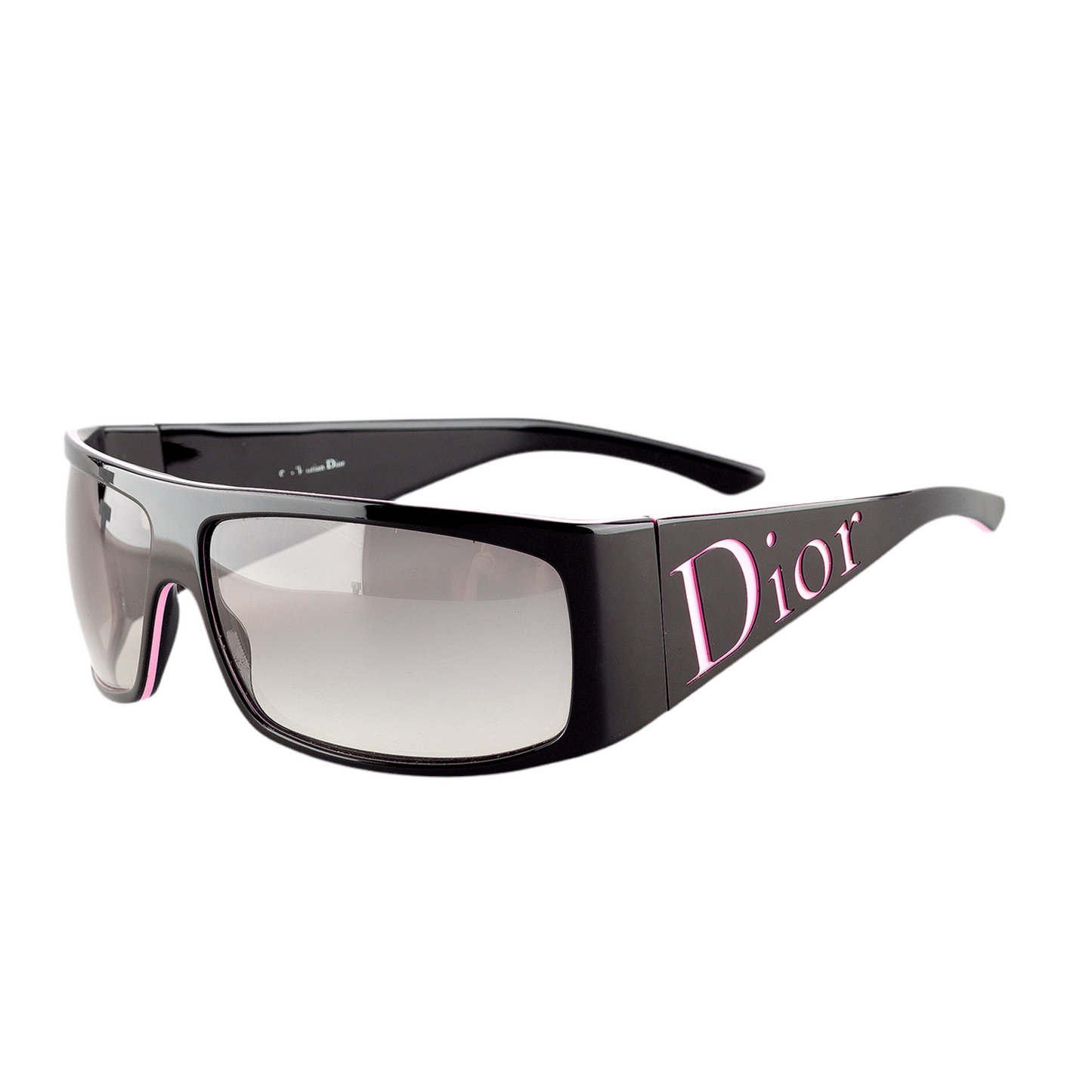 Dior “Dior 1” Black/Pink Vintage Sunglasses