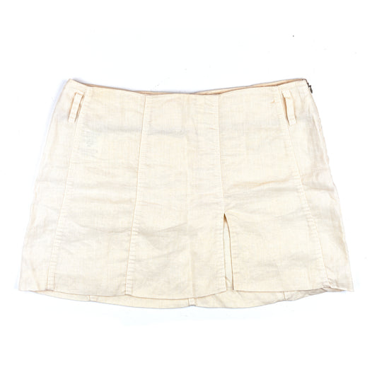 C.P. Company Beige Flax Mini Skirt (M)