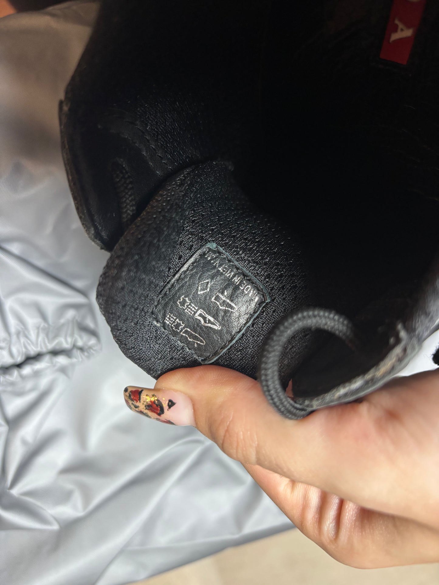 Vintage Prada America’s Cup Black Sneakers (37 EU)