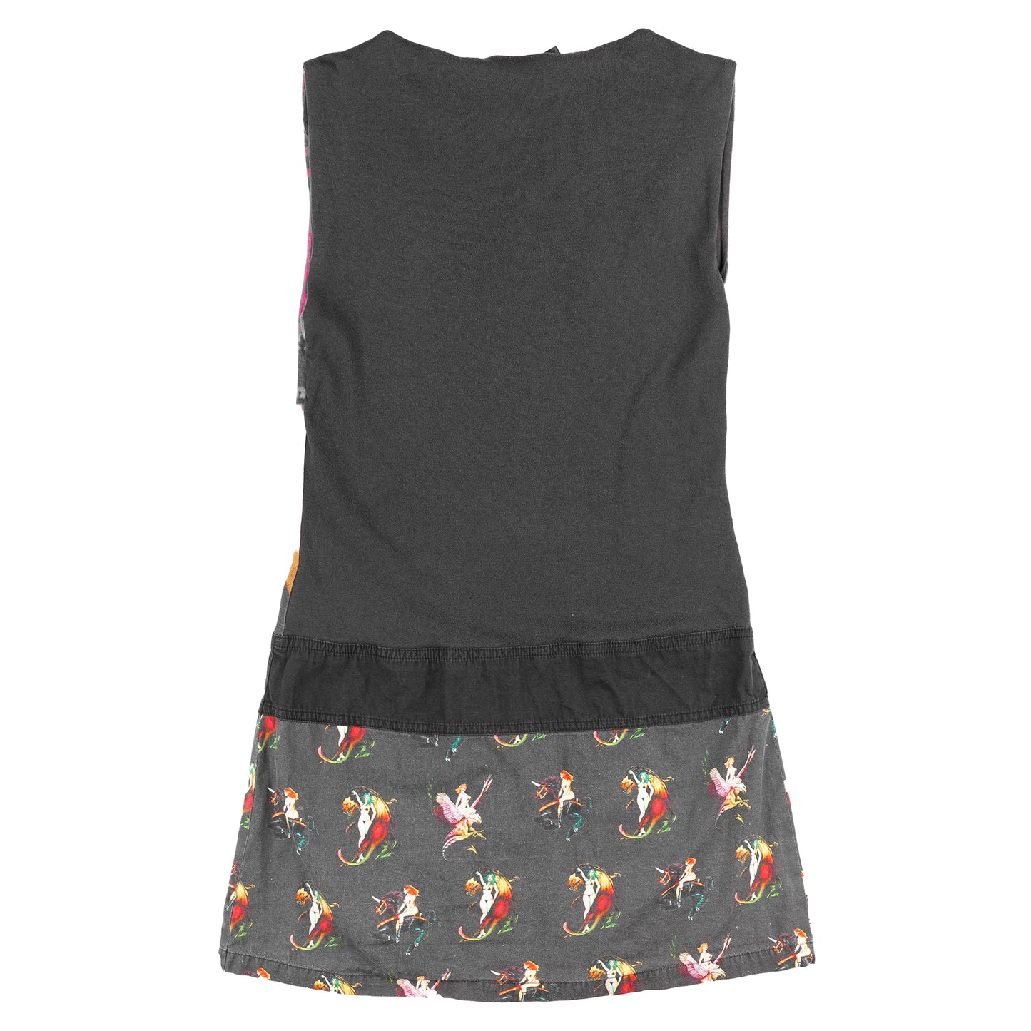 Custo Barcelona Vintage Futuristic Tank Dress (S)