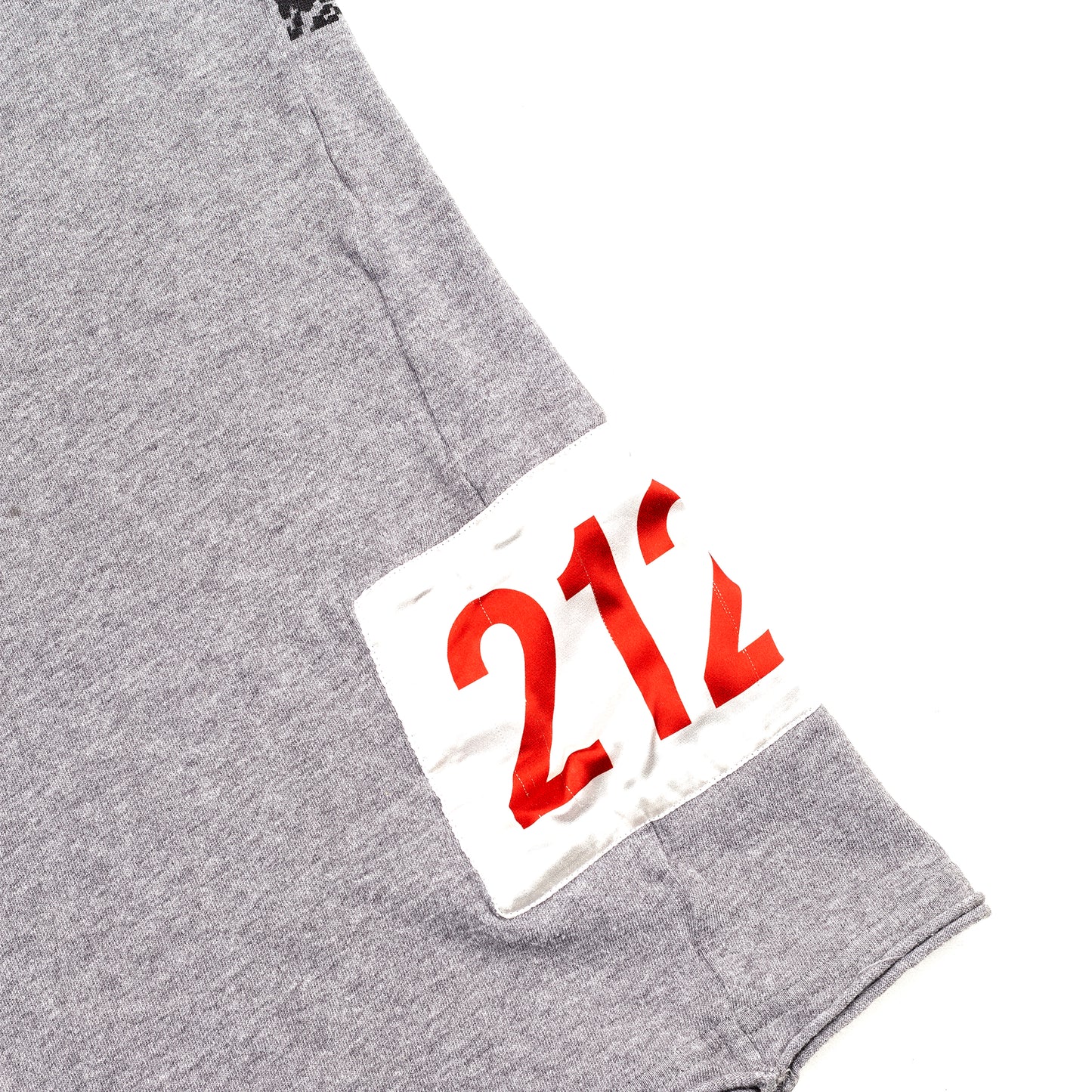 Dolce & Gabbana Vintage Grey Distressed US Flag T-Shirt (S)