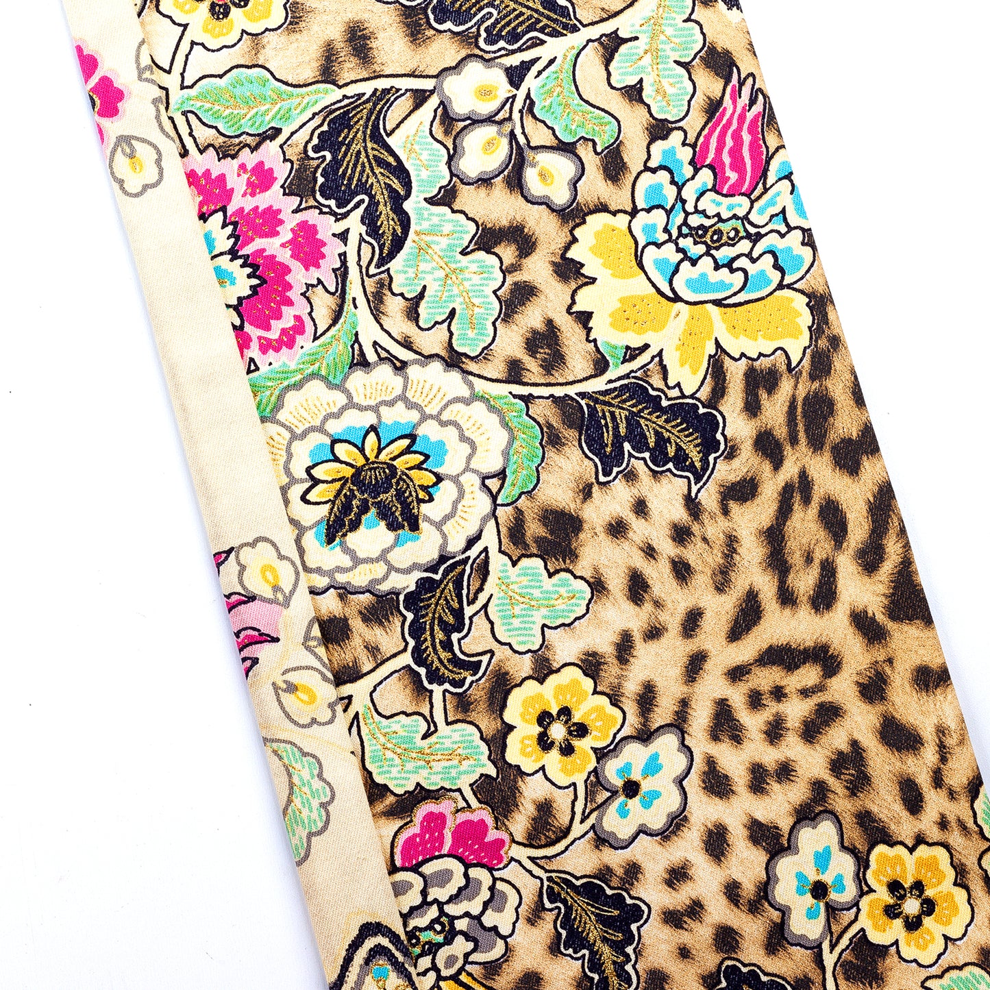 Roberto Cavalli Spring/Summer 2003 Floral Chinoiserie Jeans (S)