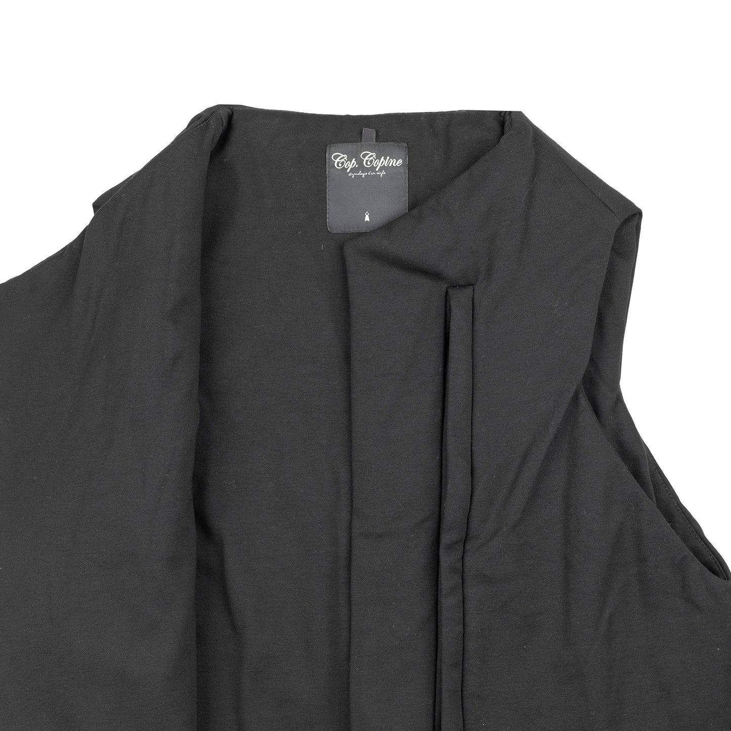 Cop Copine Puffer Black Vest