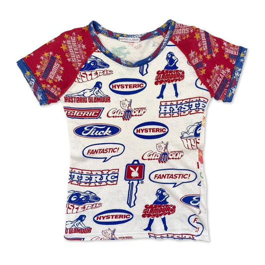 Hysteric Glamour Patchwork T-Shirt (S)