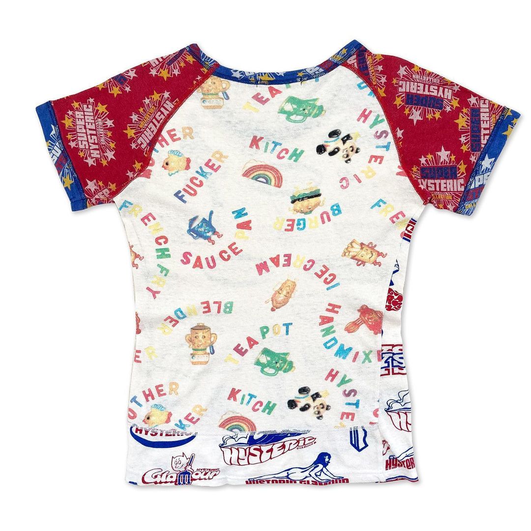 Hysteric Glamour Patchwork T-Shirt (S)