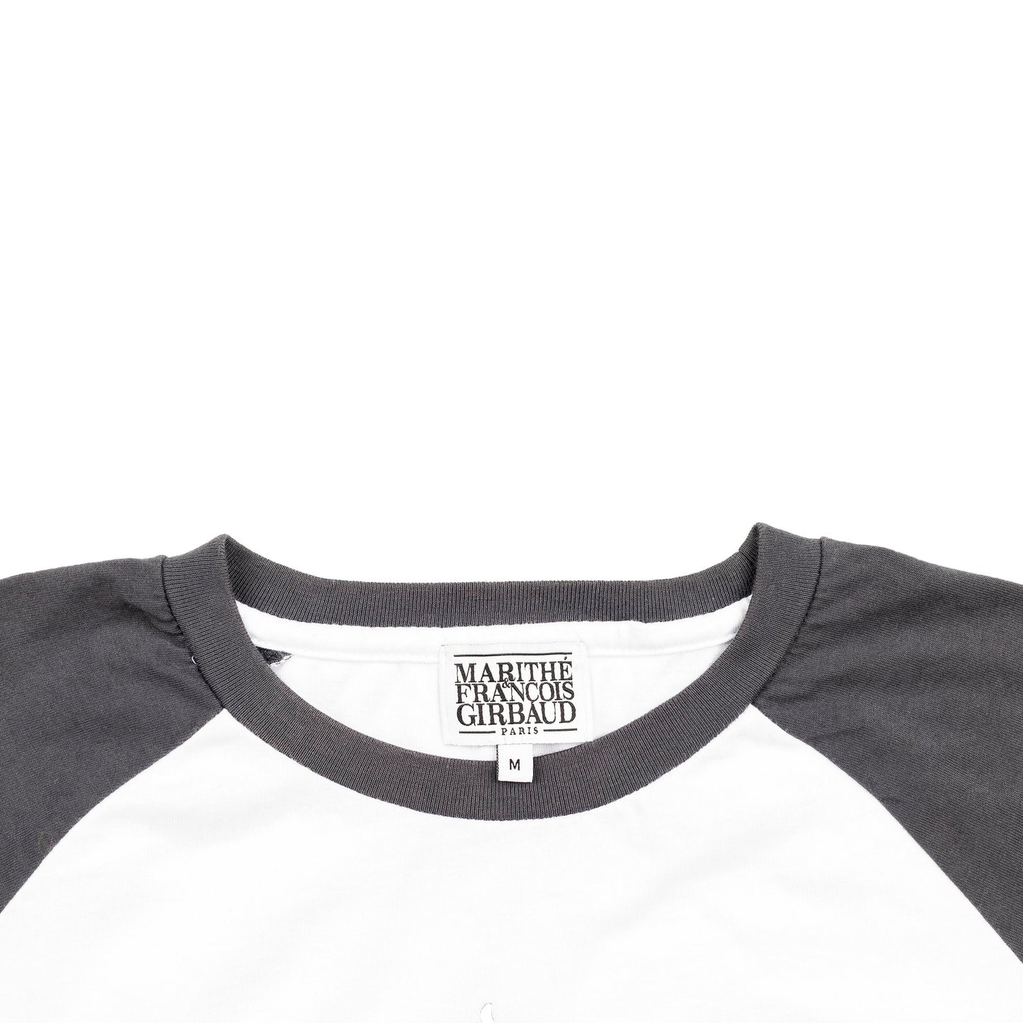 Marithé François Girbaud Korea Fairy Angel Cropped White T-Shirt