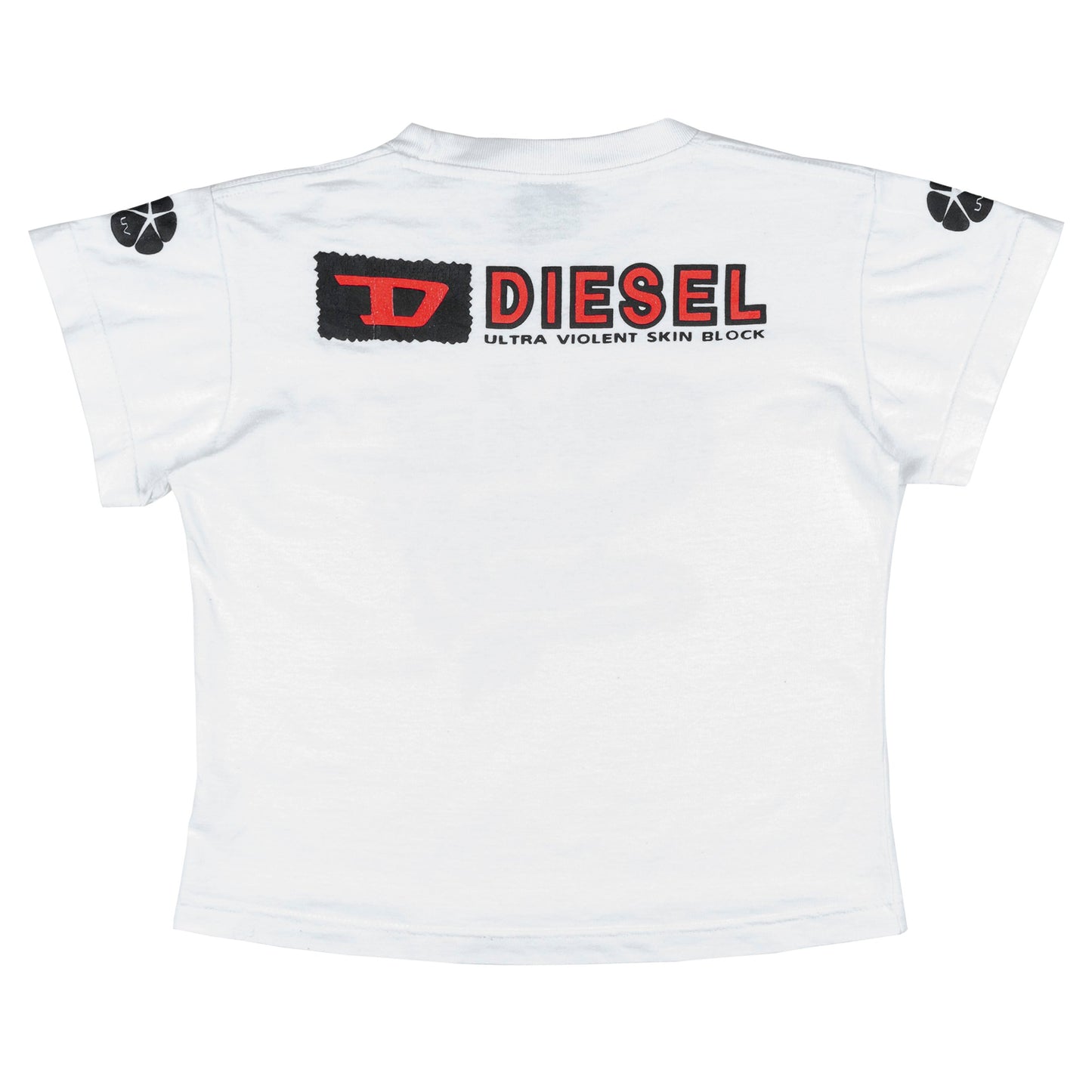 Diesel Dragon Cropped T-Shirt