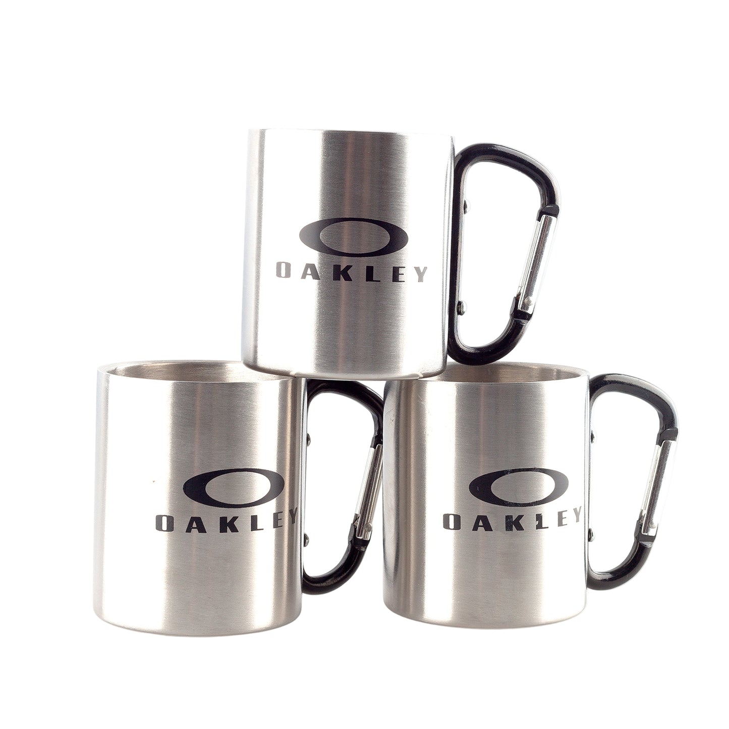Oakley Stainless Steel Metallic Carabiner Vintage Mug
