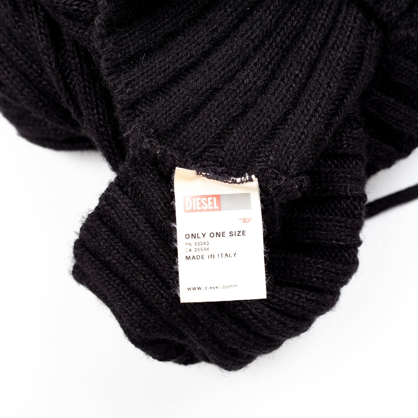 Diesel Knit Black Vest