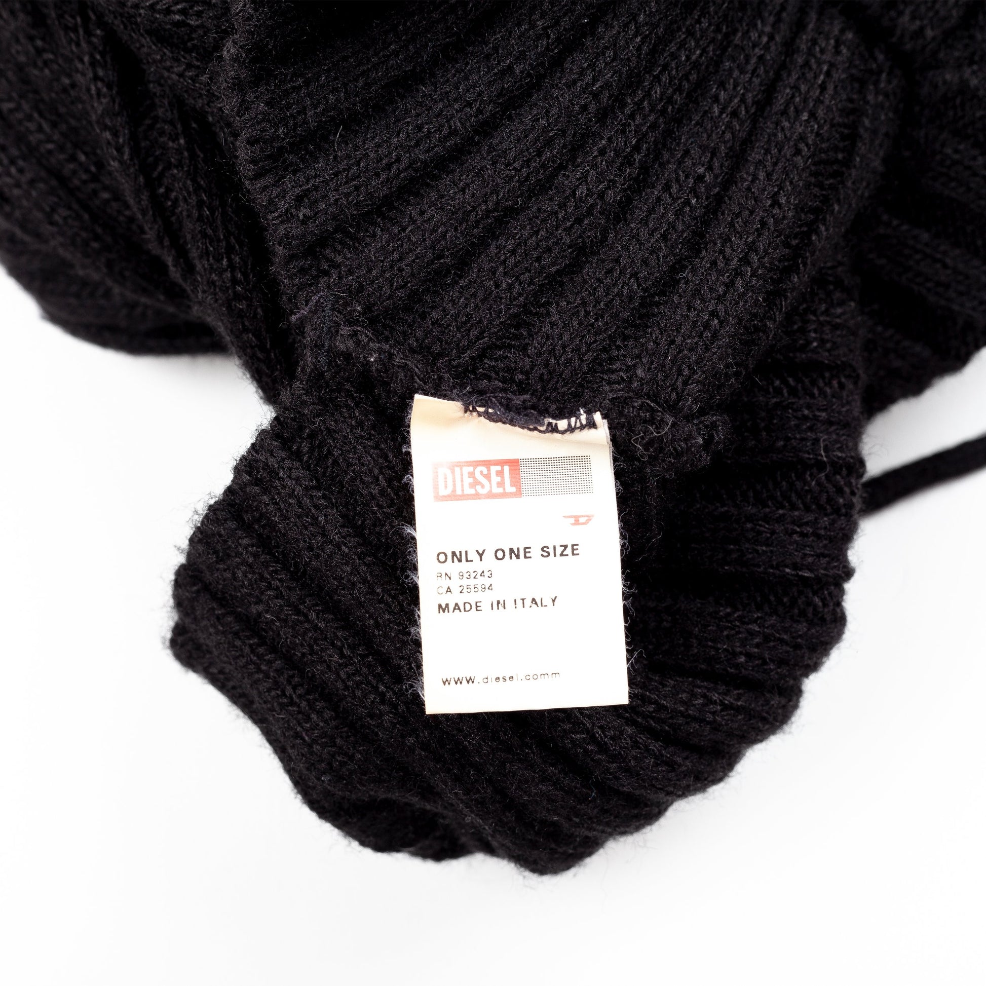 Diesel Knit Black Vest