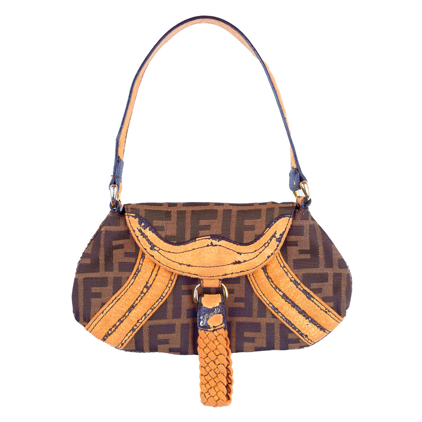 Fendi Zucca Chef Monogram Vintage Mini Bag