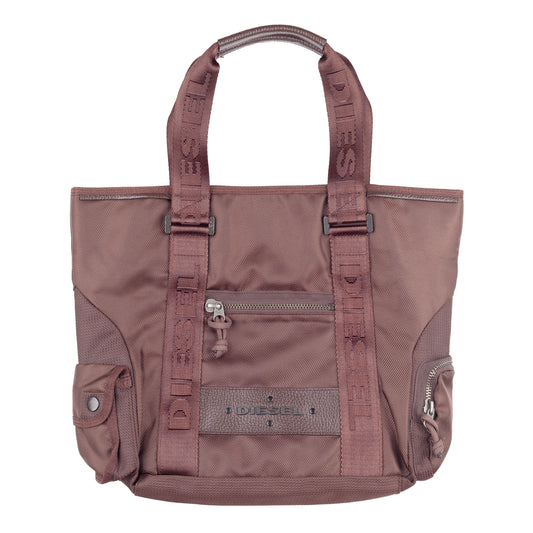Diesel Brown Vintage Cargo Nylon Shoulder Bag