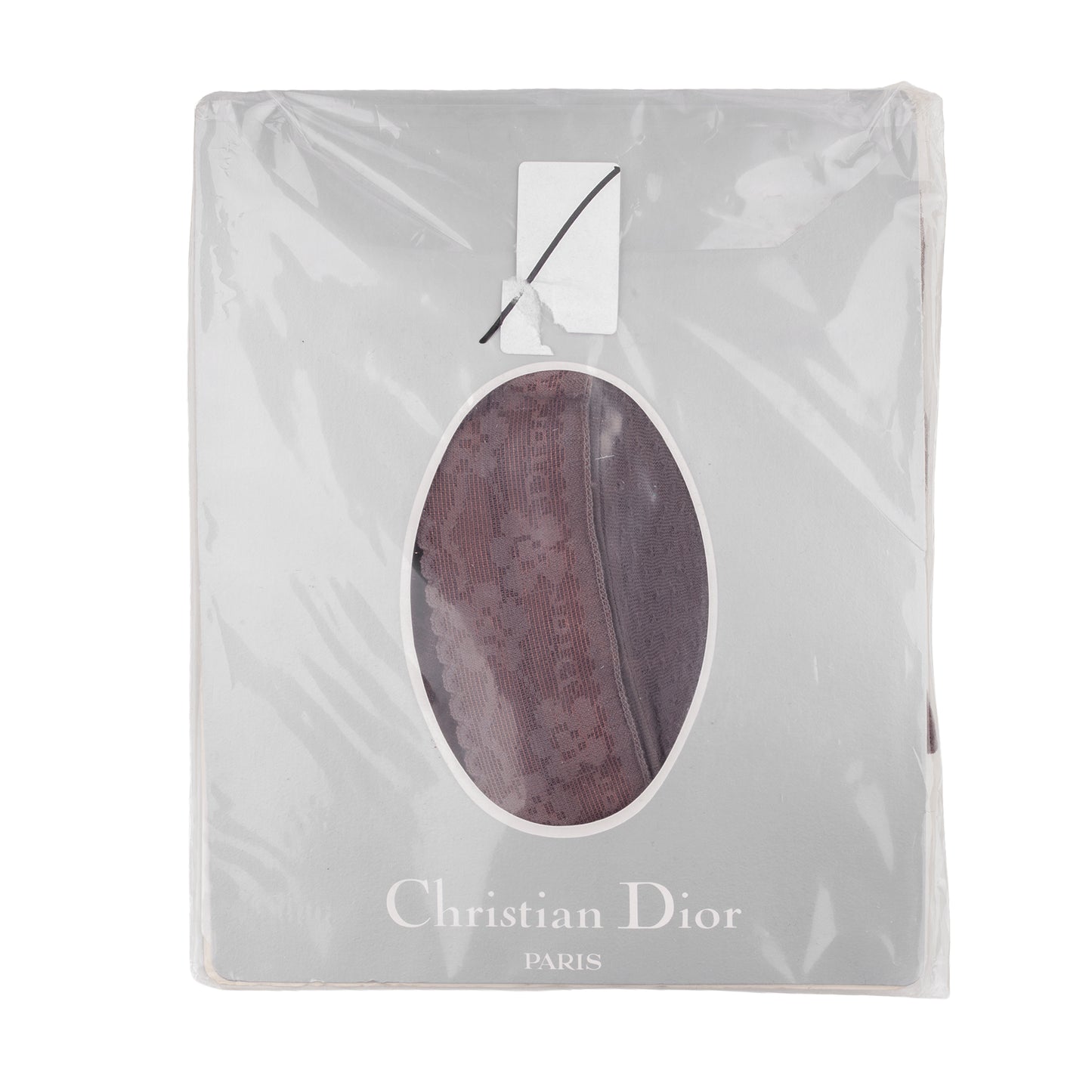 Christian Dior Thigh-High Brown Vintage Stockings
