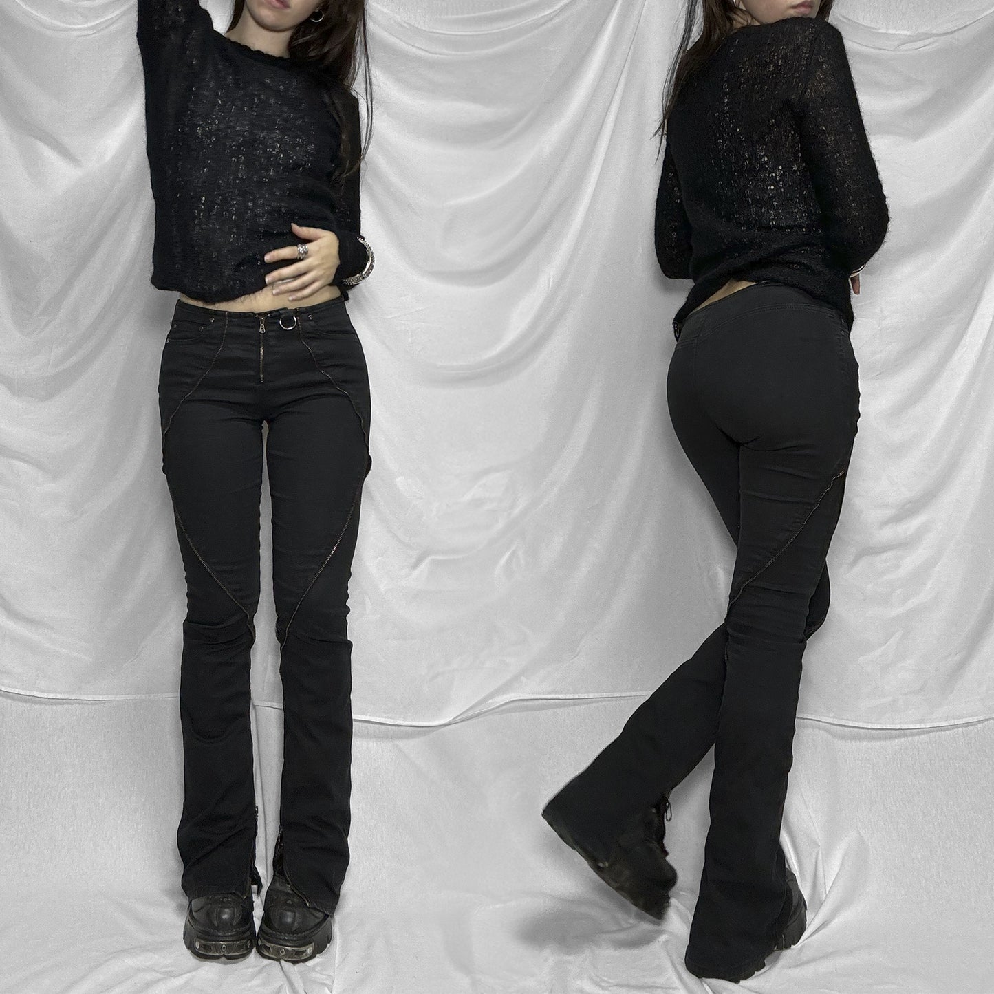 Dolce & Gabbana Wool See Through Vintage Sweater (S)