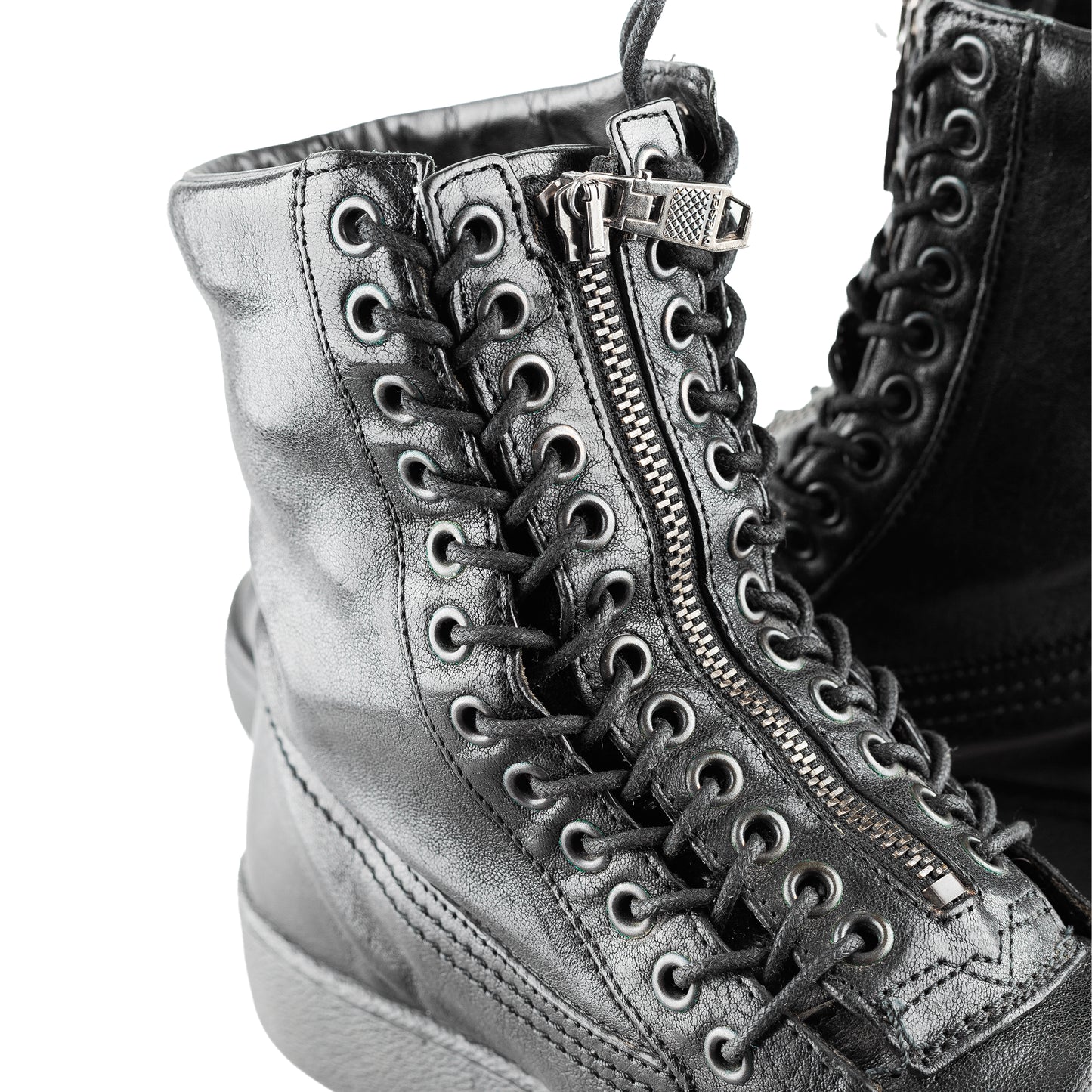Diesel Combat Black Boots (42 EU)
