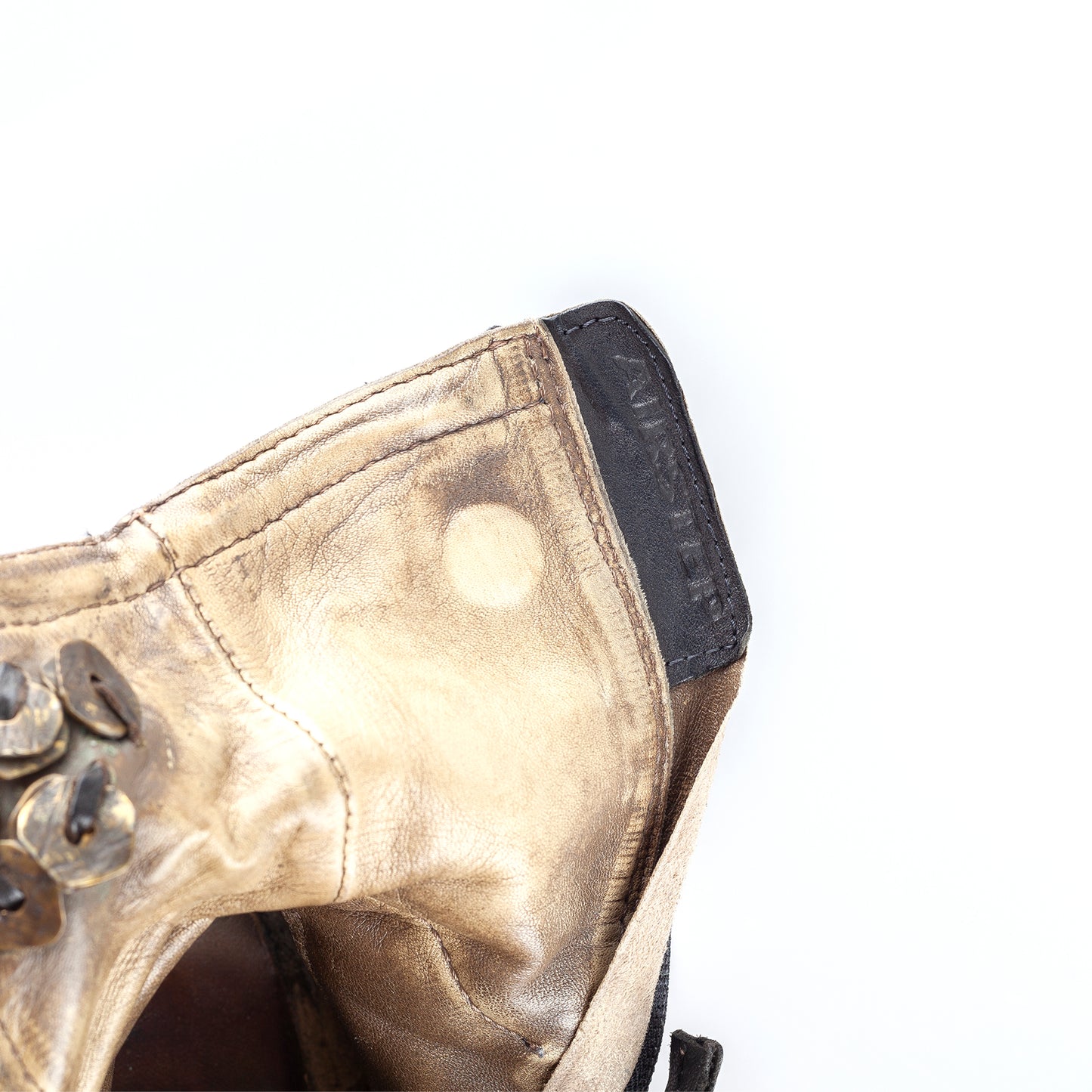 A.S. 98 Airstep Saint Bike Vintage Dark Grey Boots (37 EU)
