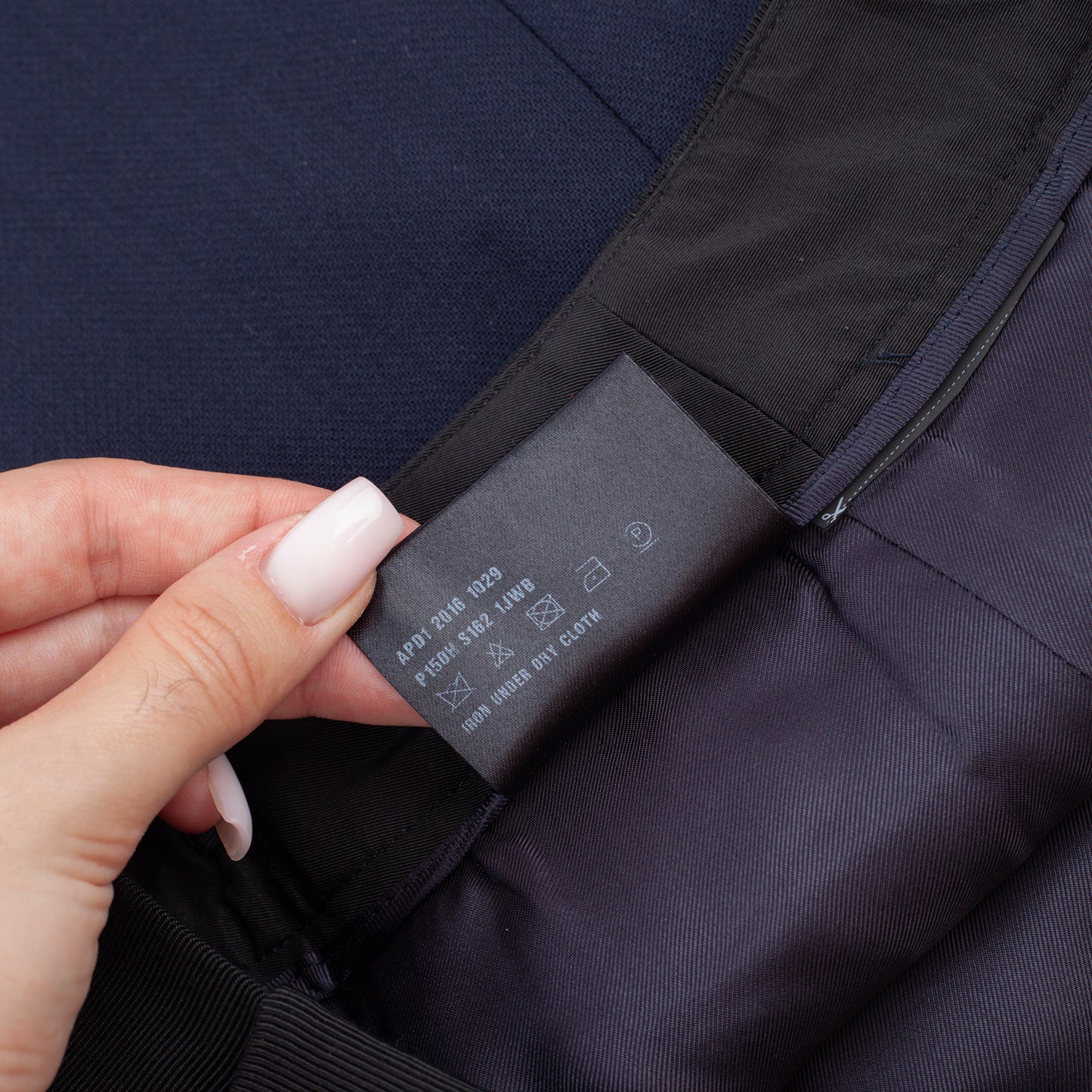 Prada Milano Navy/Black Mini Skirt (M)