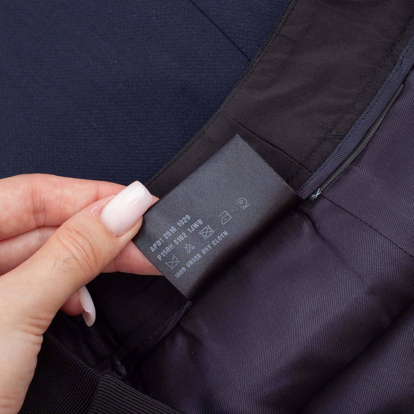 Prada Milano Navy/Black Mini Skirt (M)