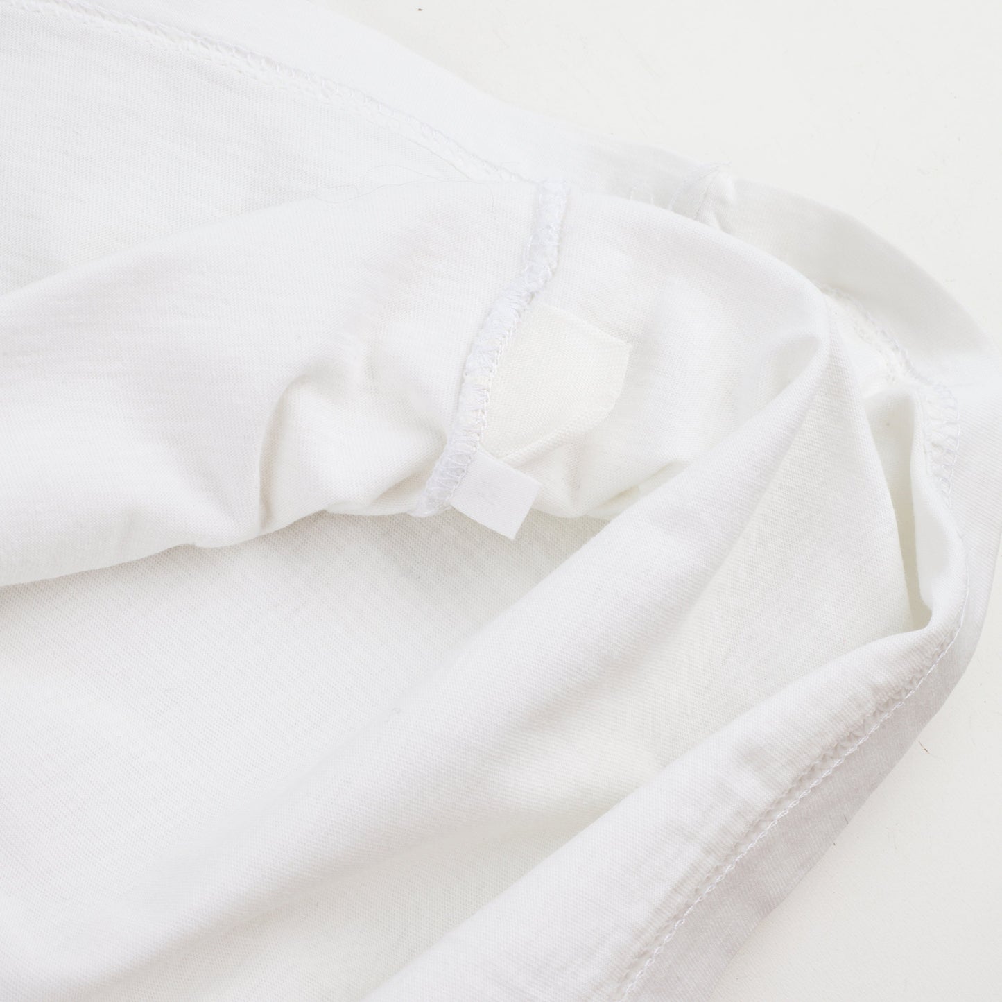 Marithé François Girbaud 1992 Vintage White Logo Print T-Shirt (M)