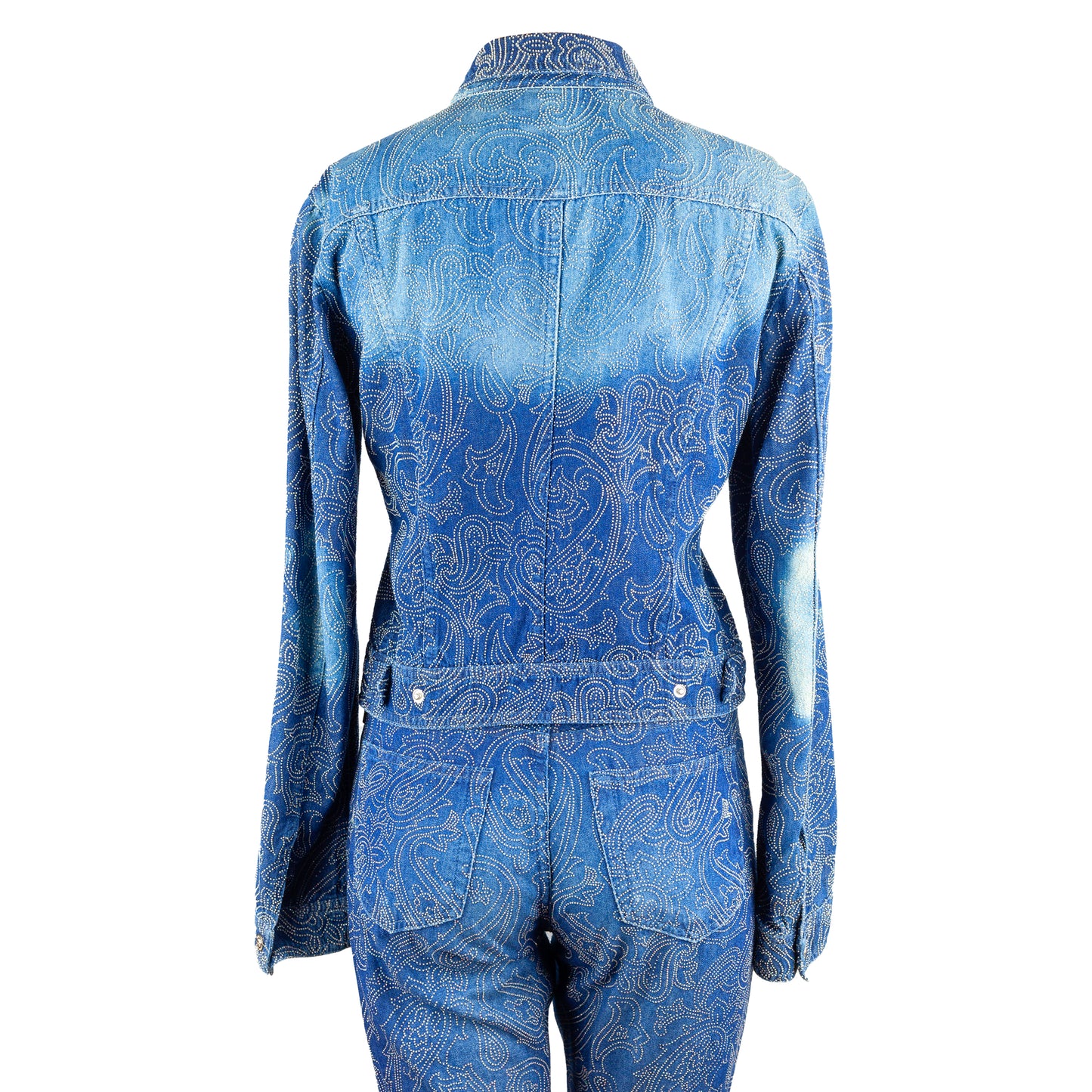 Versace Jeans Couture Vintage Strass Denim Jacket (M)