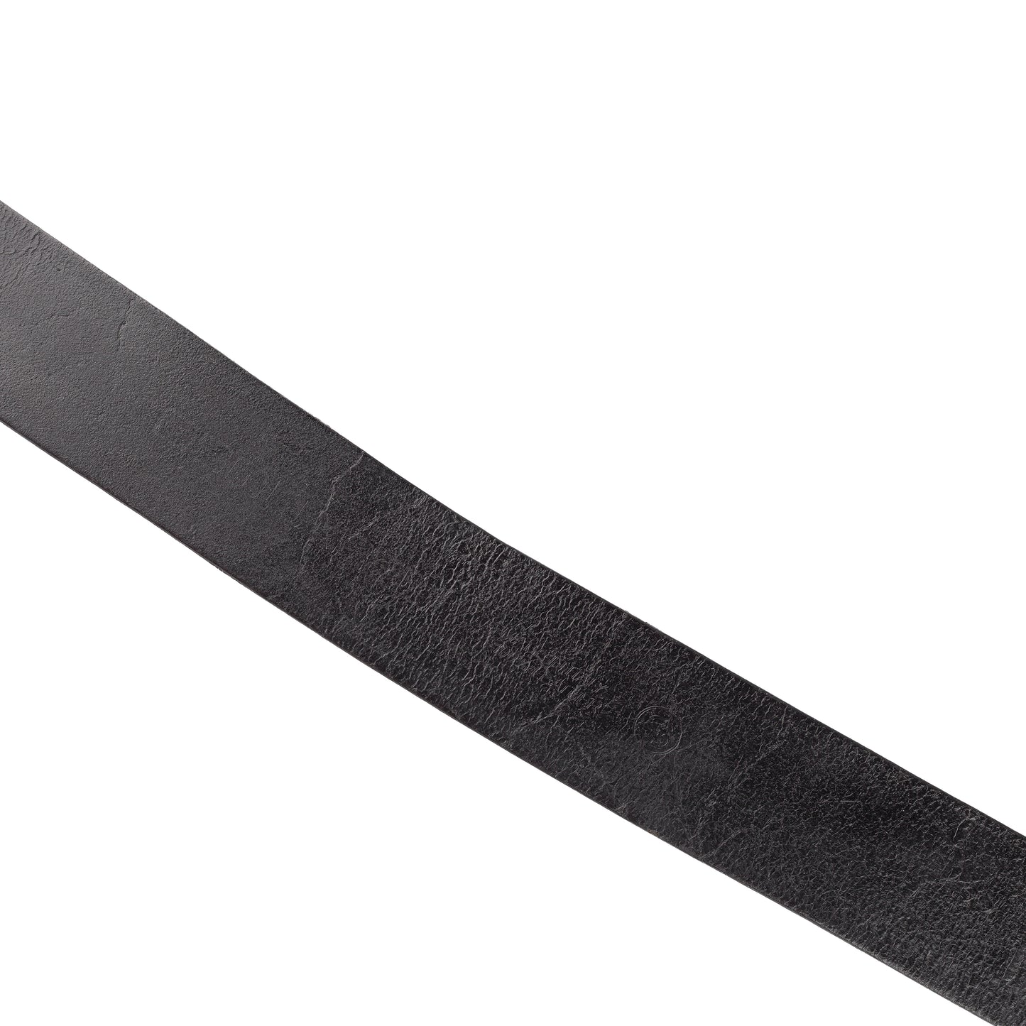 DSQUARED2 Black Leather Metallic Belt