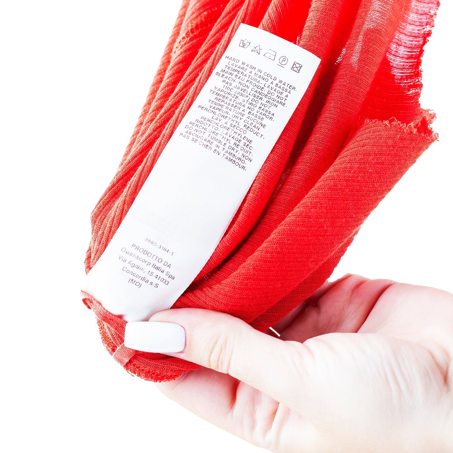Rick Owens Red Basic Ribbed Tank Top (S)