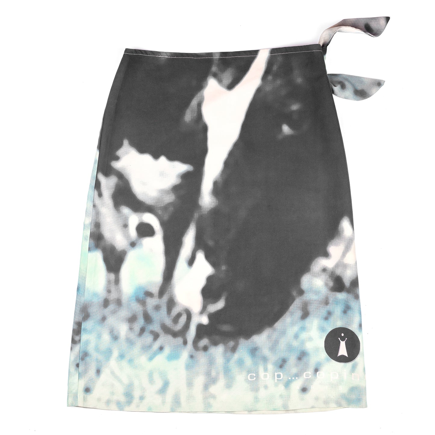 Rare Cop Copine Cow Midi Vintage Skirt (XS & S)