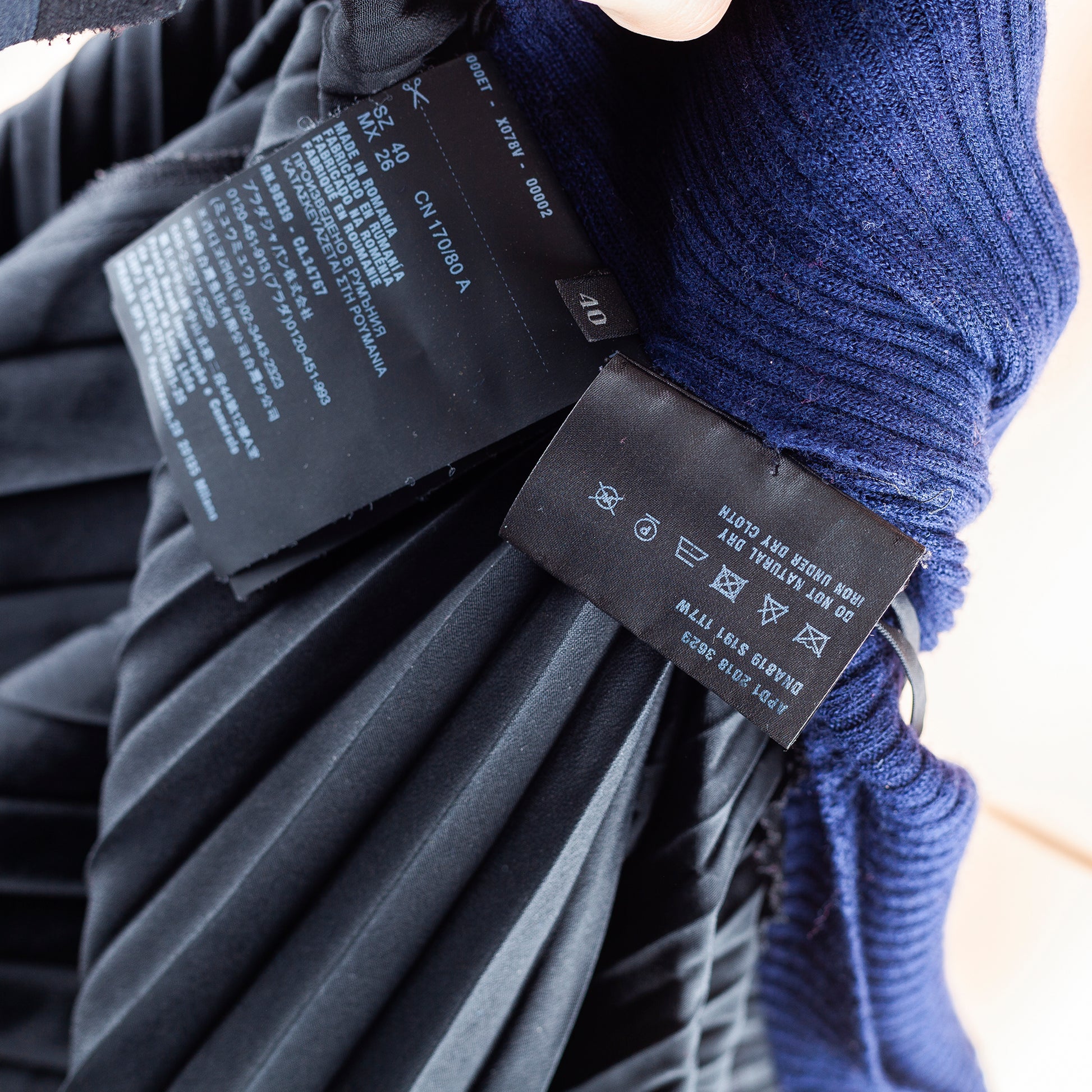 Designer Pleated Dress