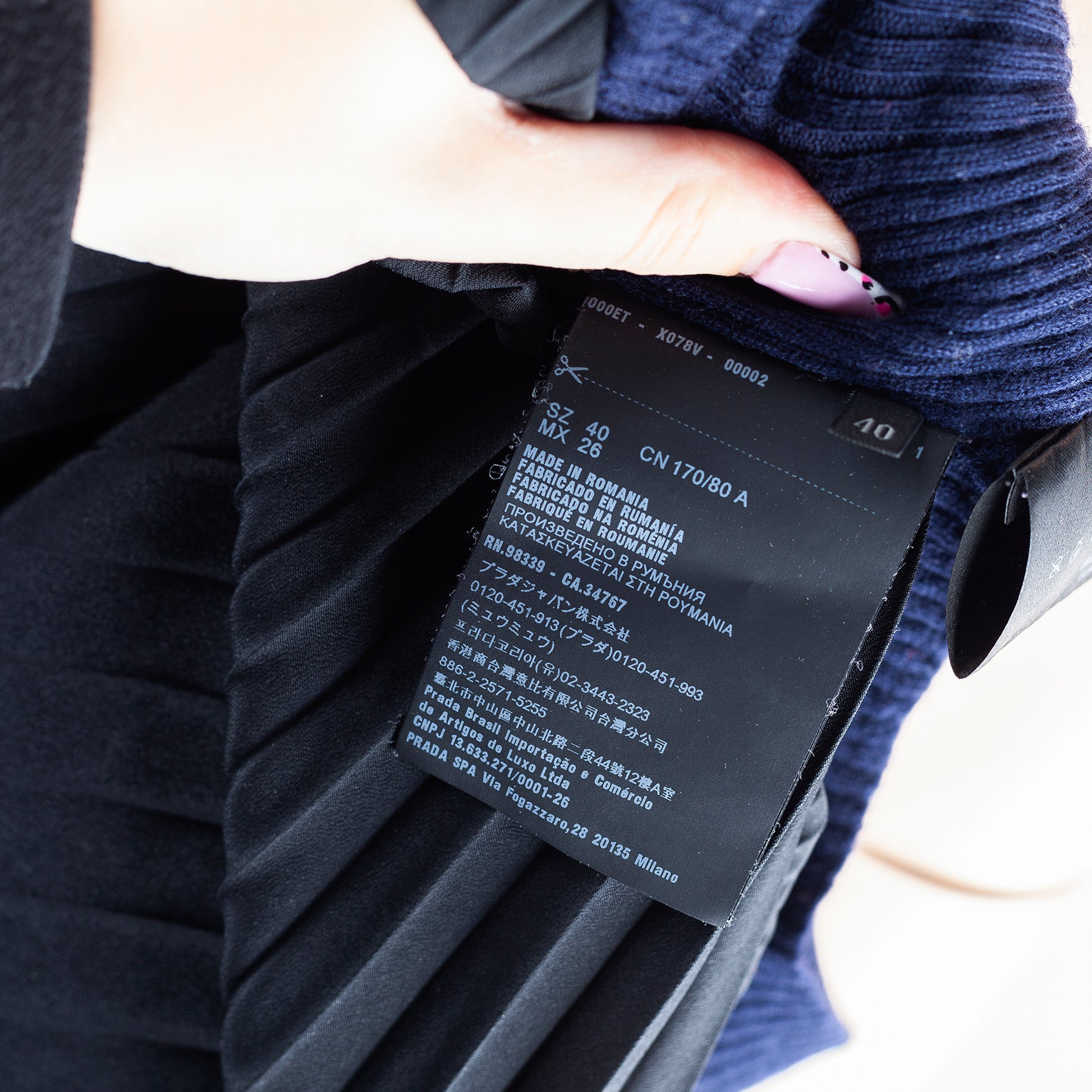 Designer Pleated Dress