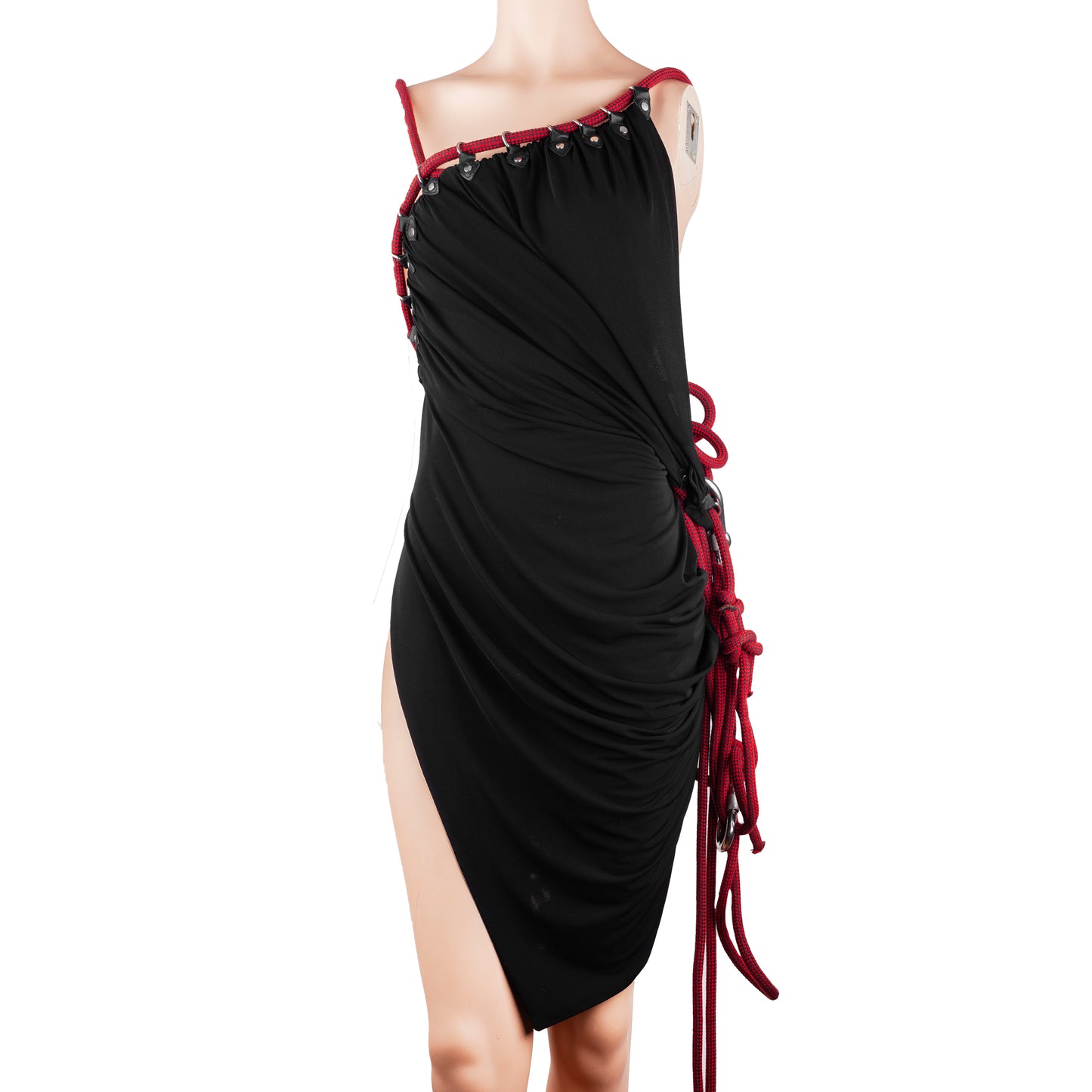 DSQUARED2 FW 2004 Vintage Adjustable Rope Dress (S)