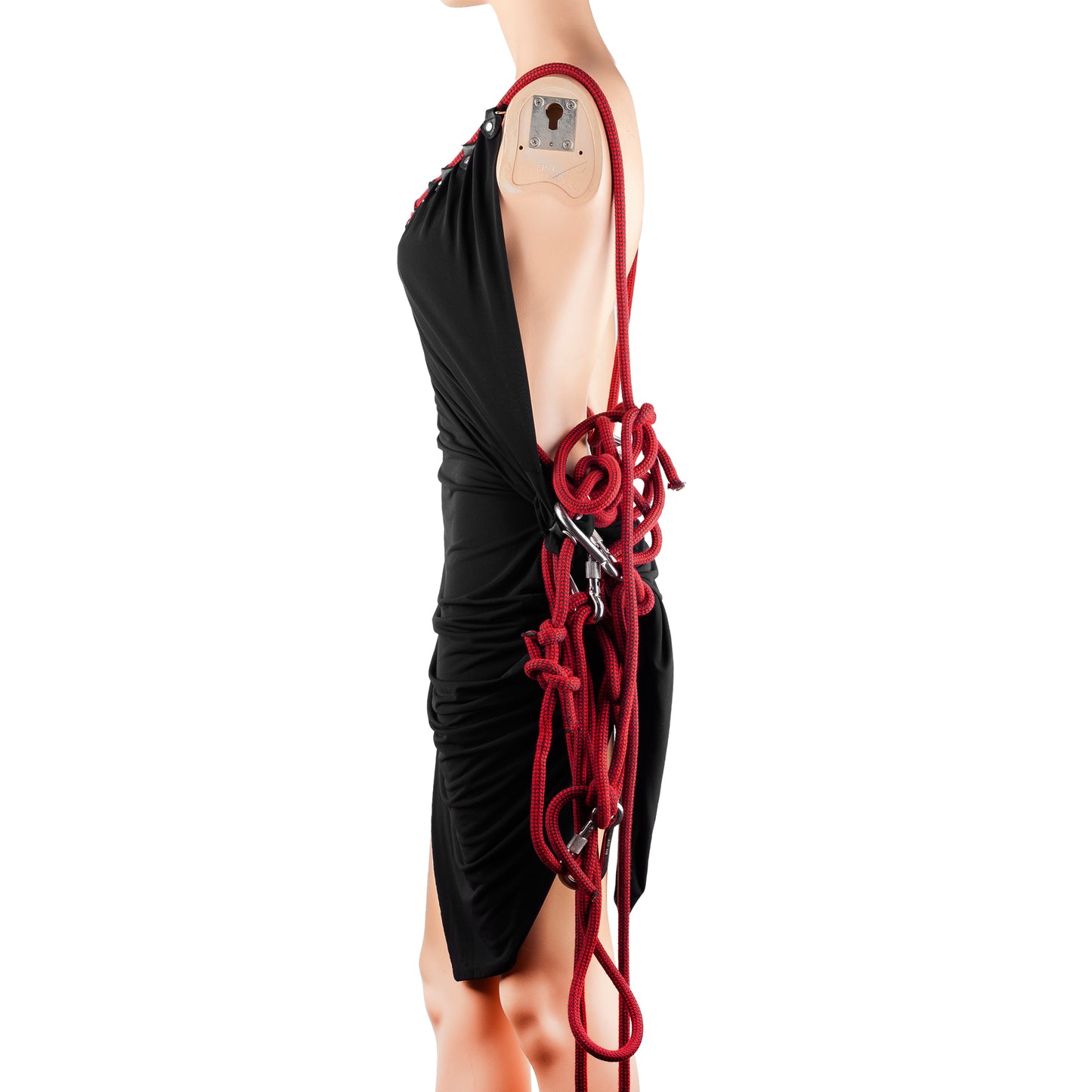 DSQUARED2 FW 2004 Vintage Adjustable Rope Dress (S)