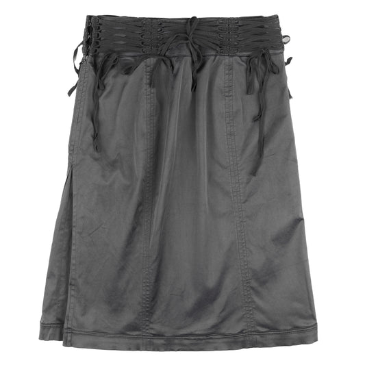Corset Black Midi Skirt