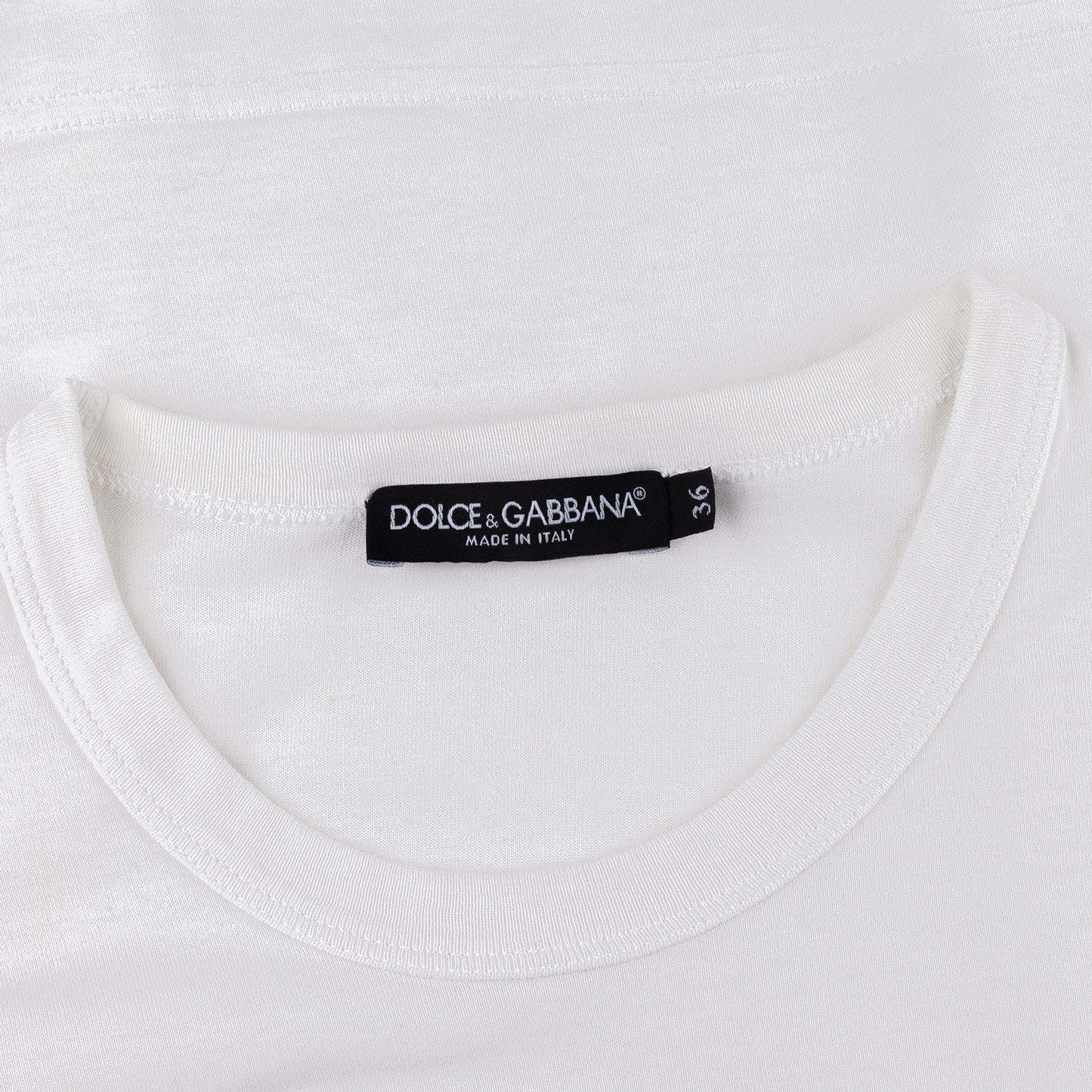 Dolce & Gabbana Vintage David Bowie White T-Shirt (S)