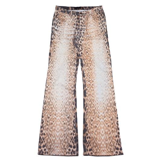 Vintage Cheetah Print Pants