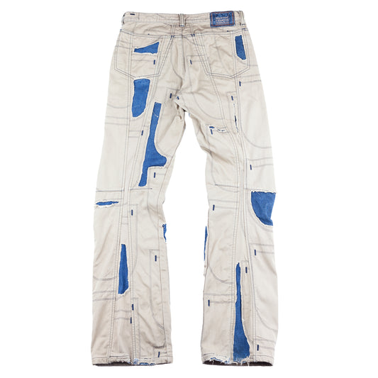 Vintage Brown Cargo Jeans