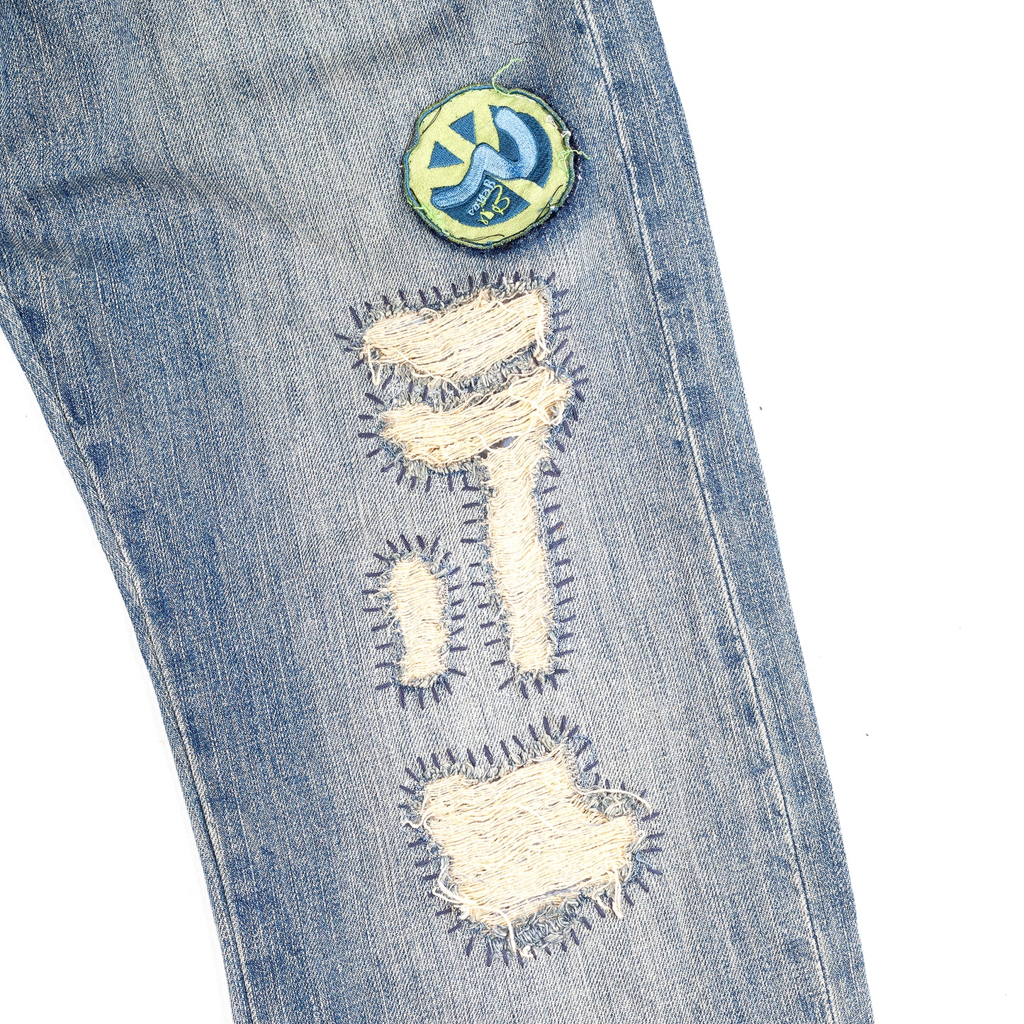 Evisu Genes Vintage Embroidered Jeans (L)