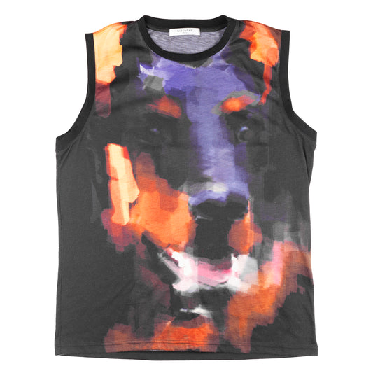 Givenchy Doberman Sleeveless Top