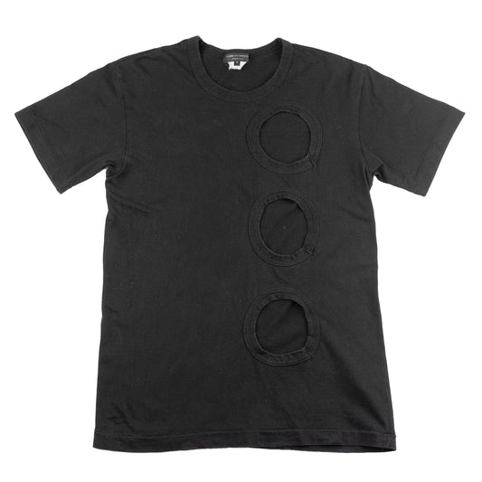 Comme des Garçons Homme Plus Black Vintage Holes T-Shirt (M)