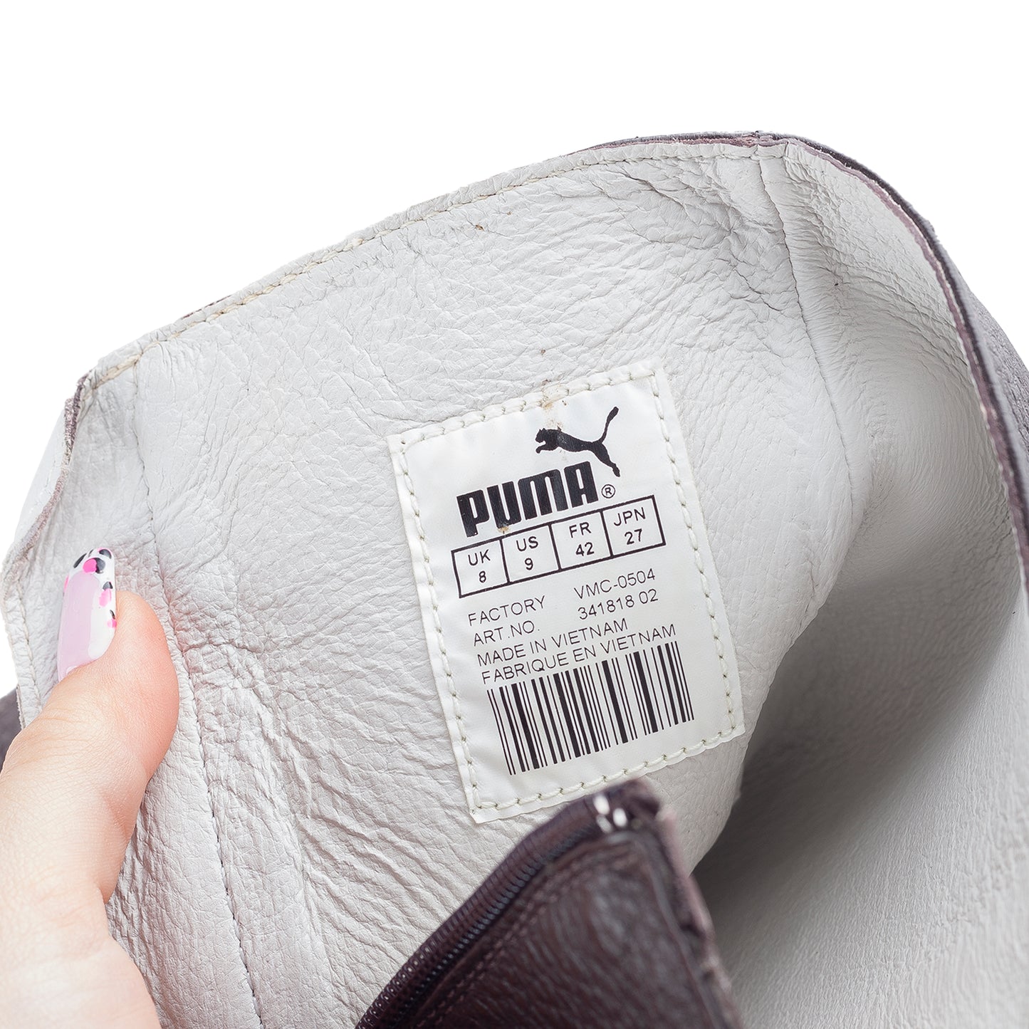 Puma x JIL SANDER Vintage Brown Leather Boots (42 EU)