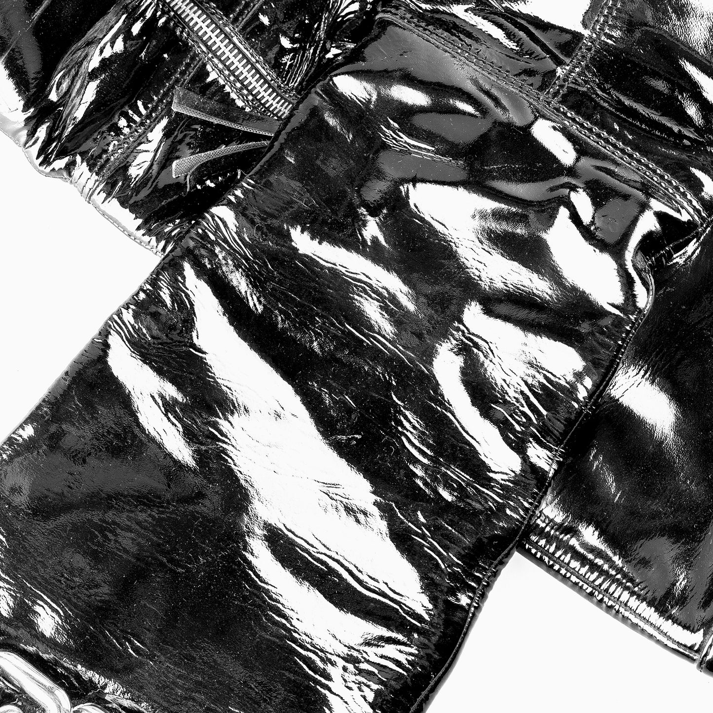 Miu Miu Black Patent Leather Vintage Buckle Boots (37 EU)
