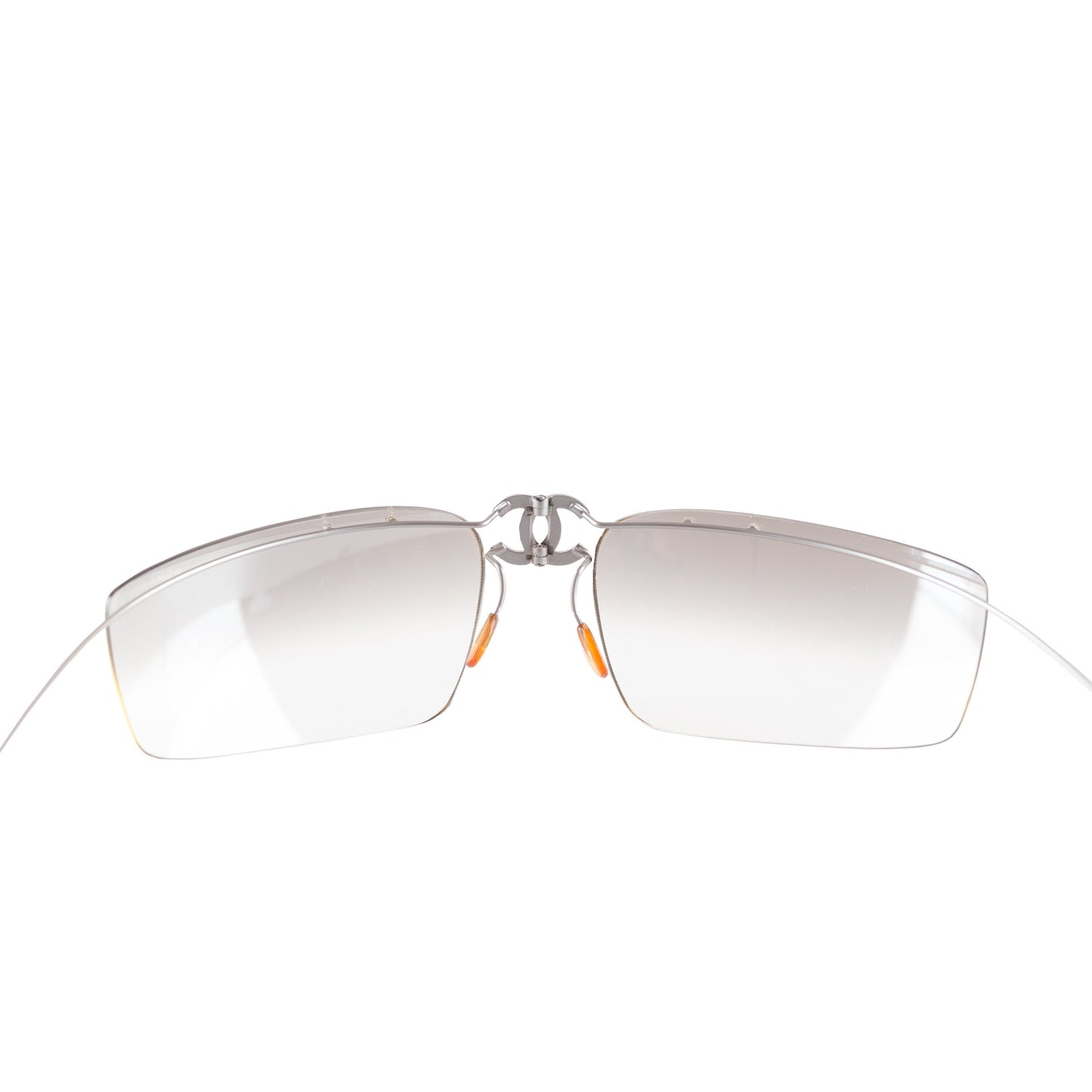 Chanel 4032 Foldable Logo Clear Sunglasses.