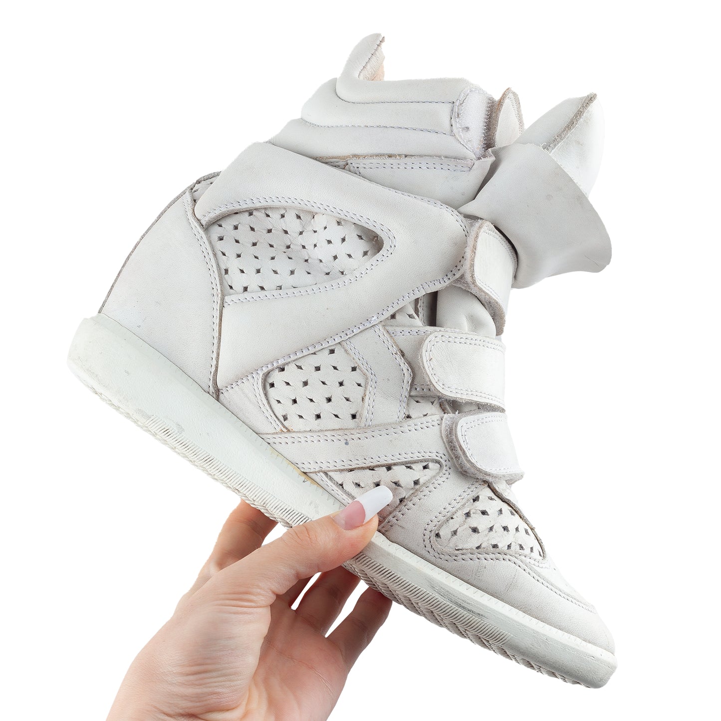 Isabel Marant Light Gray Bekett Wedges (37 IT/ 38 EU)
