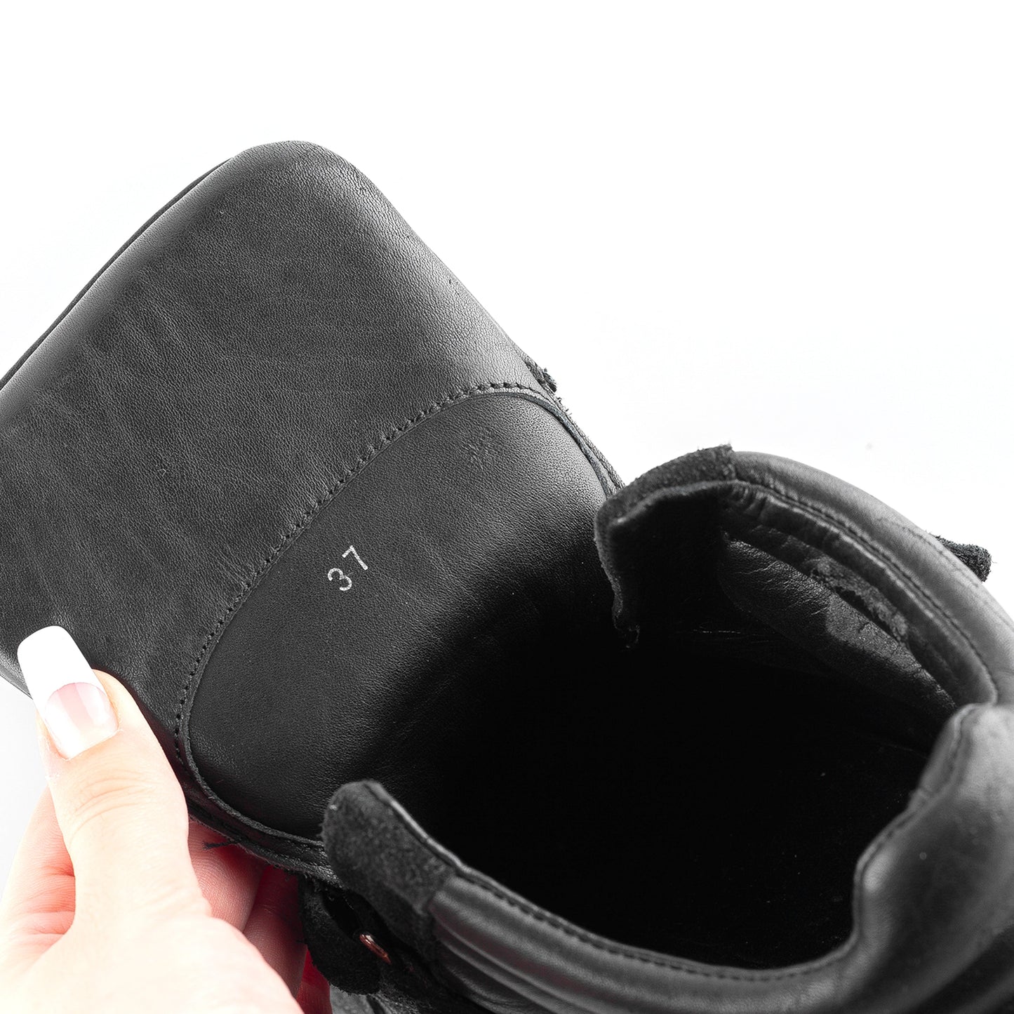 Philipp Plein Vintage Black Wedge Sneakers (37 IT/38 EU)