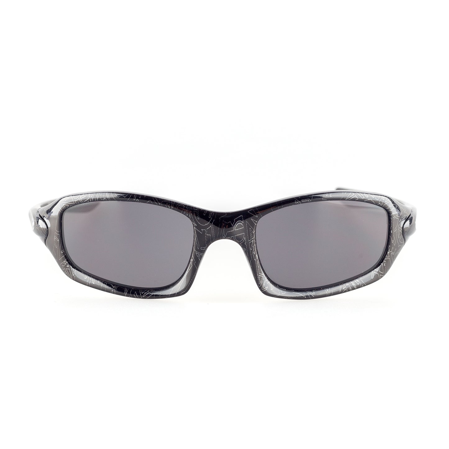 Oakley Fives 4.0 Black/Silver Text/Black Vintage Sunglasses