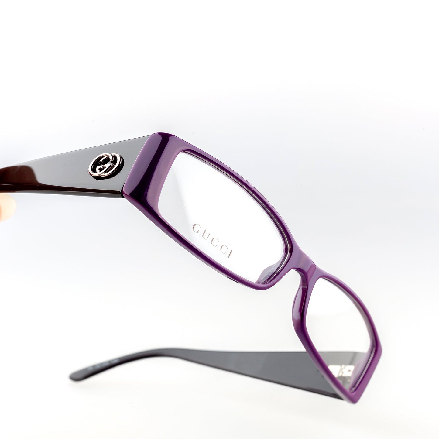 Gucci 135 GG 3090 EQ0 Black Purple Eye Glasses