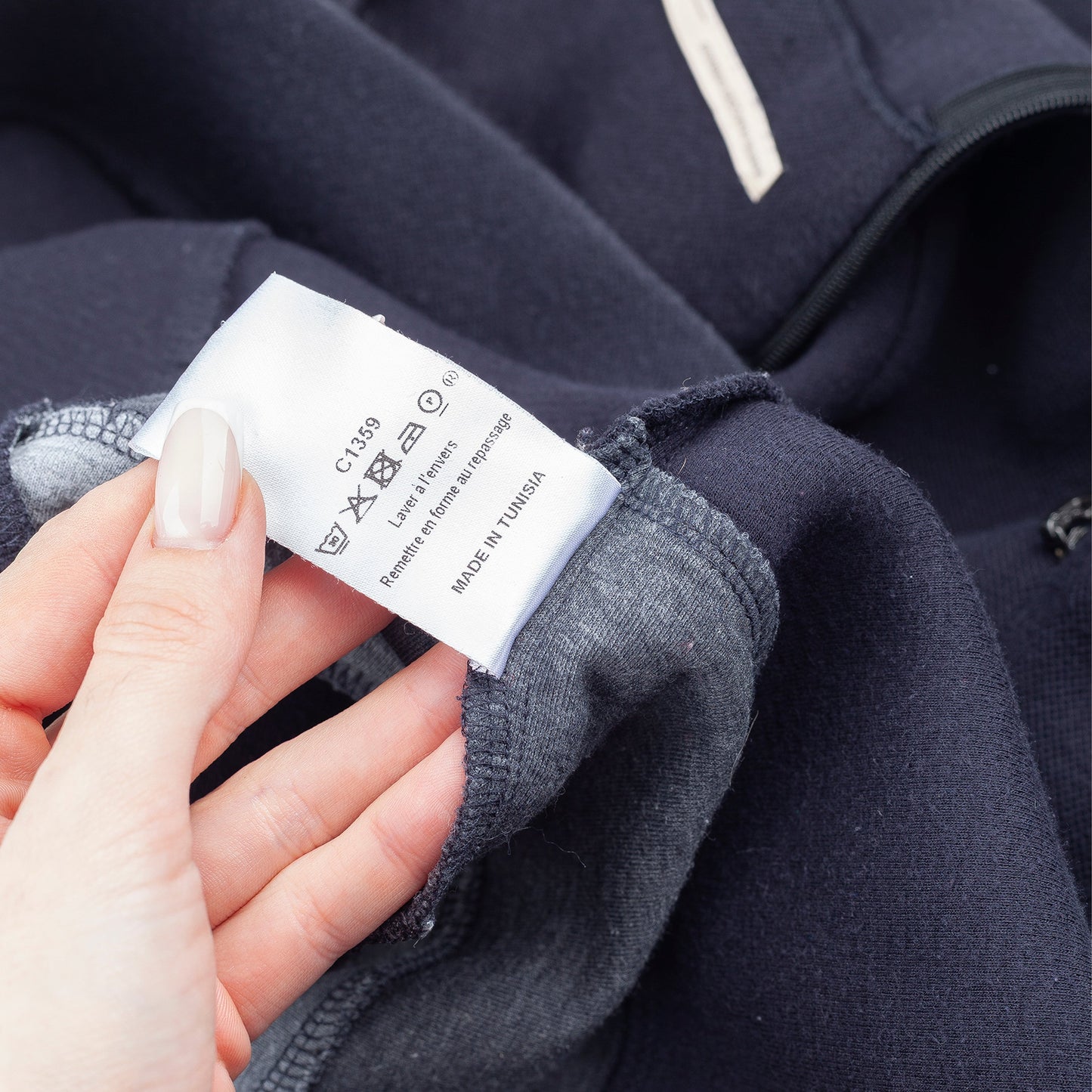 Marithé François Girbaud Vintage Navy Mini Dress